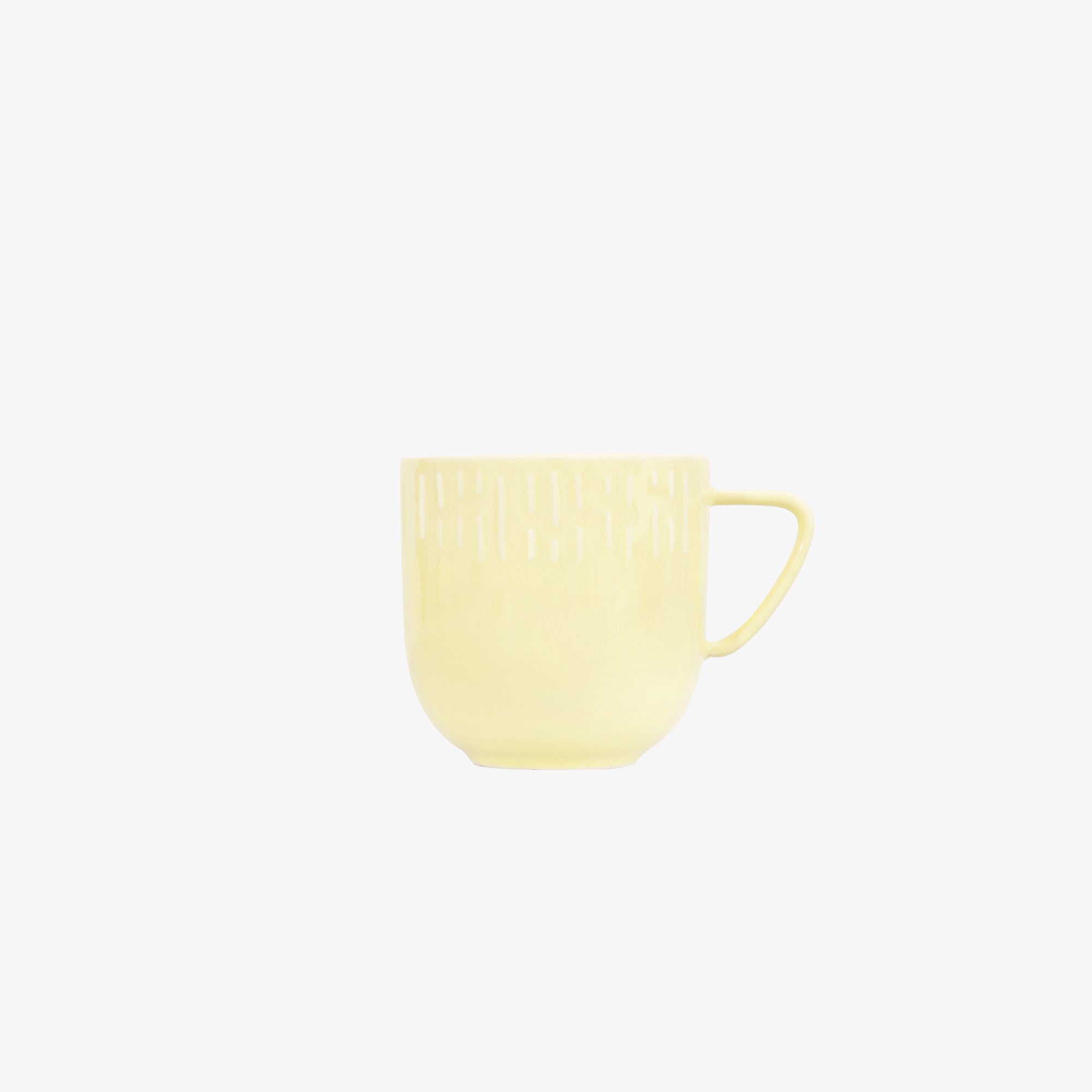 Confetti mug with handle | Lemon