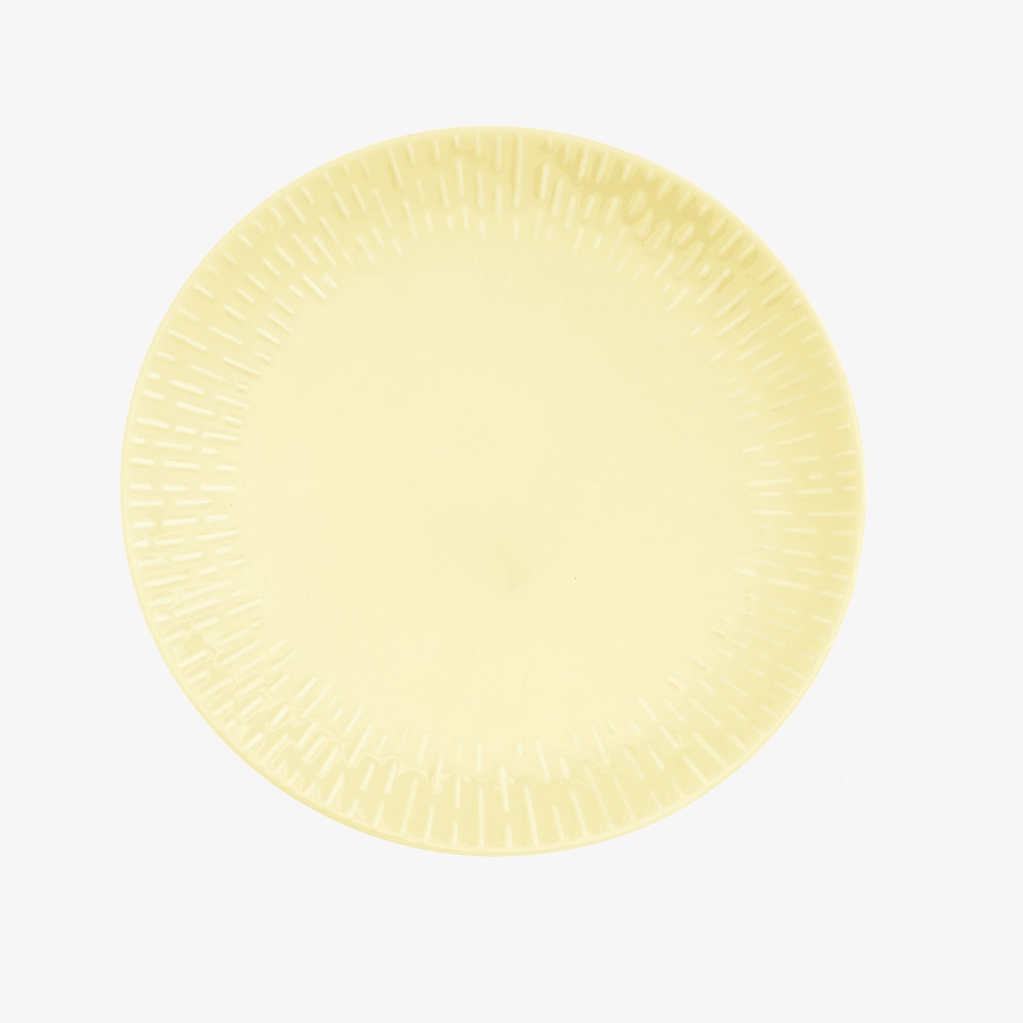 Confetti dinner plate | Lemon