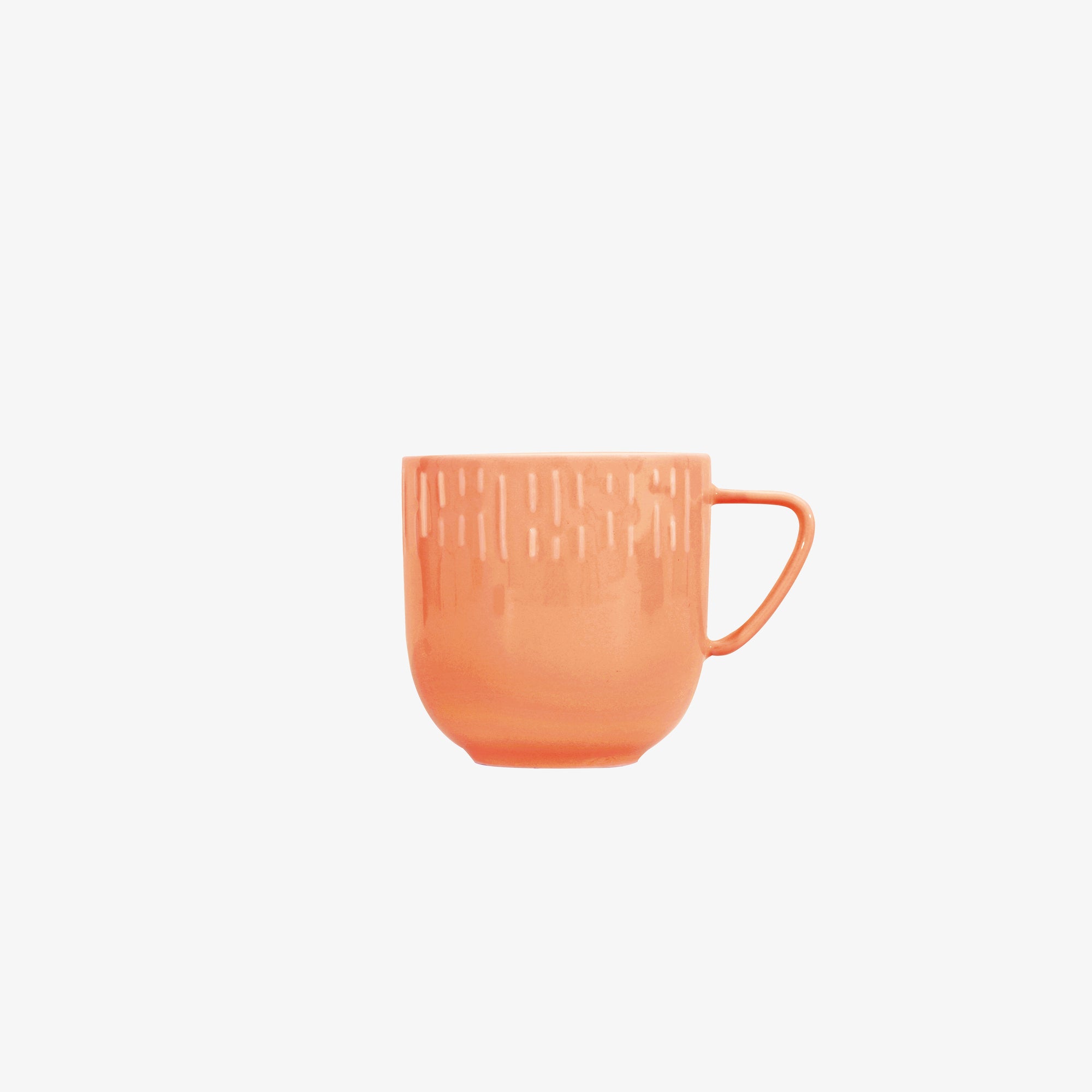 Confetti mug with handle | Apricot