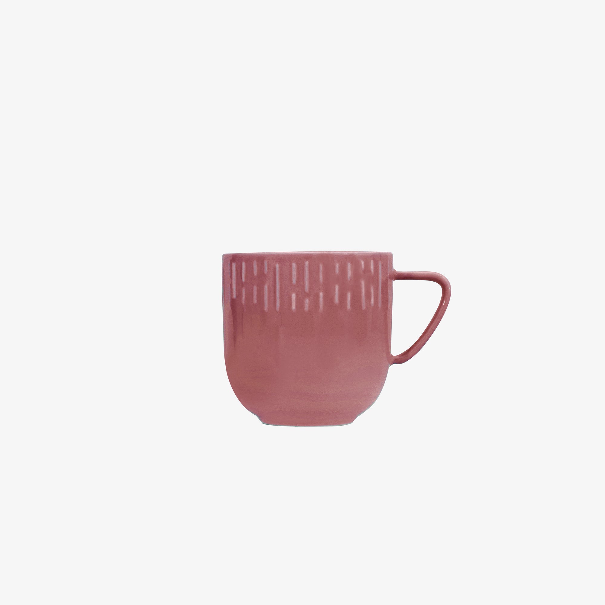 Confetti mug with handle | Bordeaux