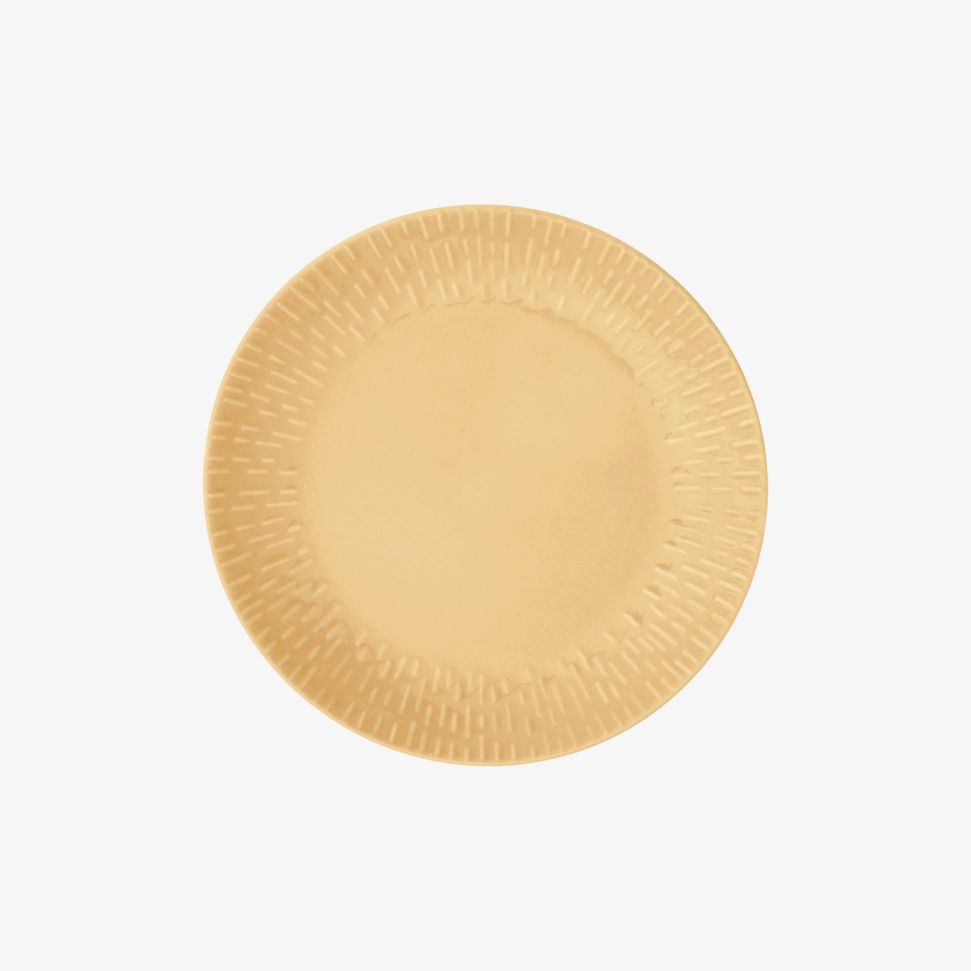 Confetti lunch plate | Mustard