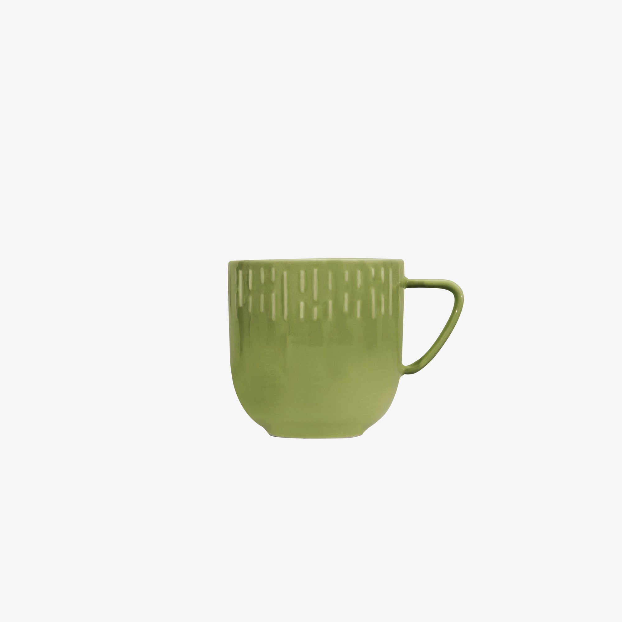 Confetti mug with handle | Olive