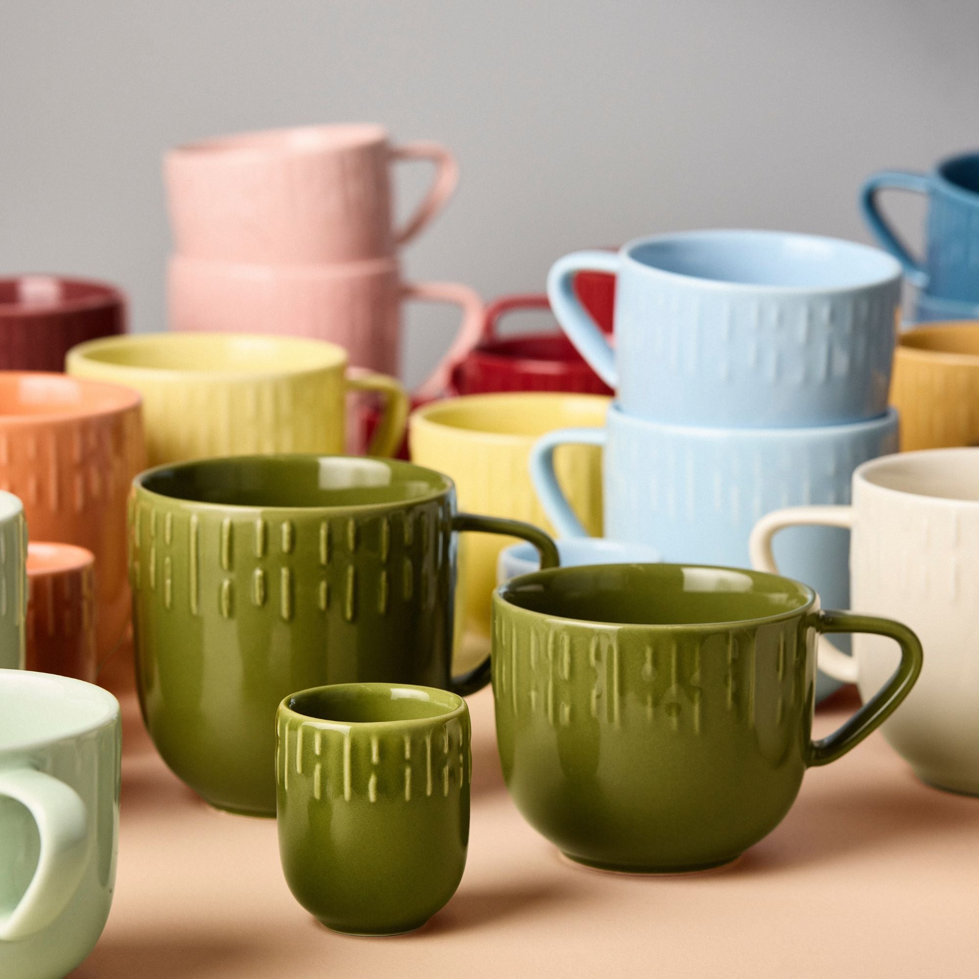 Confetti mini cup | Olive