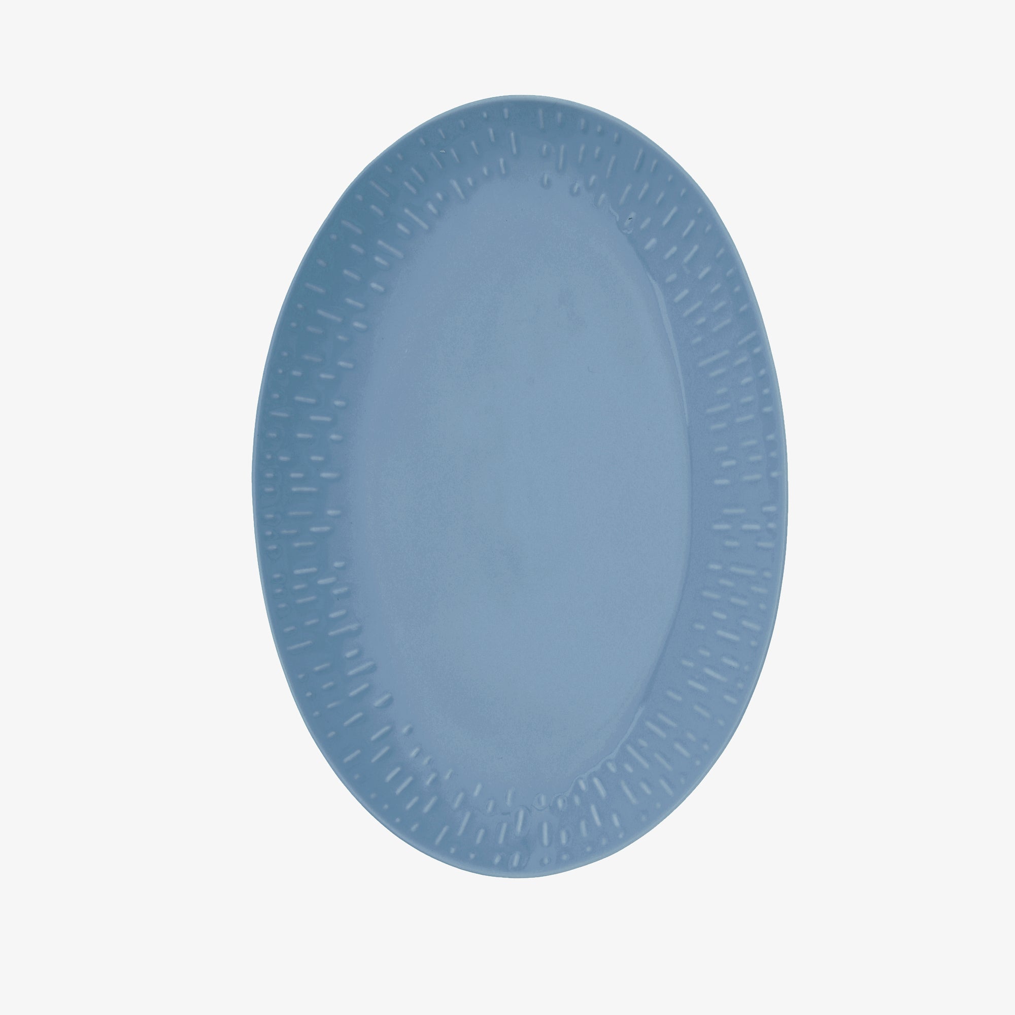 Confetti oval dish | Blueberry