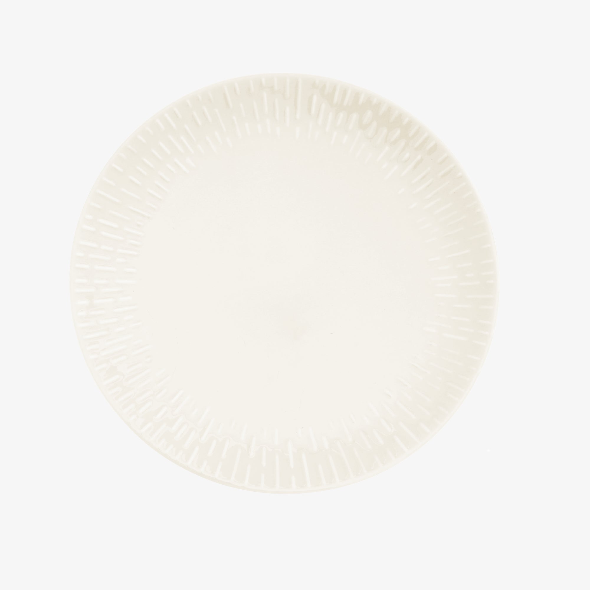 Confetti dinner plate | Vanilla