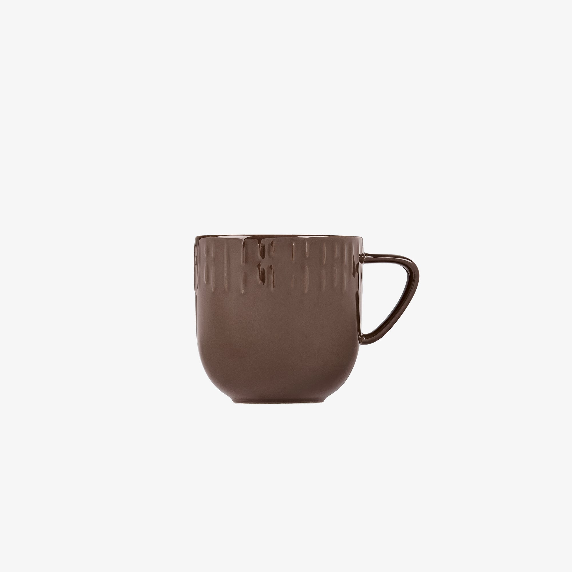 Confetti mug with handle | Chocolate