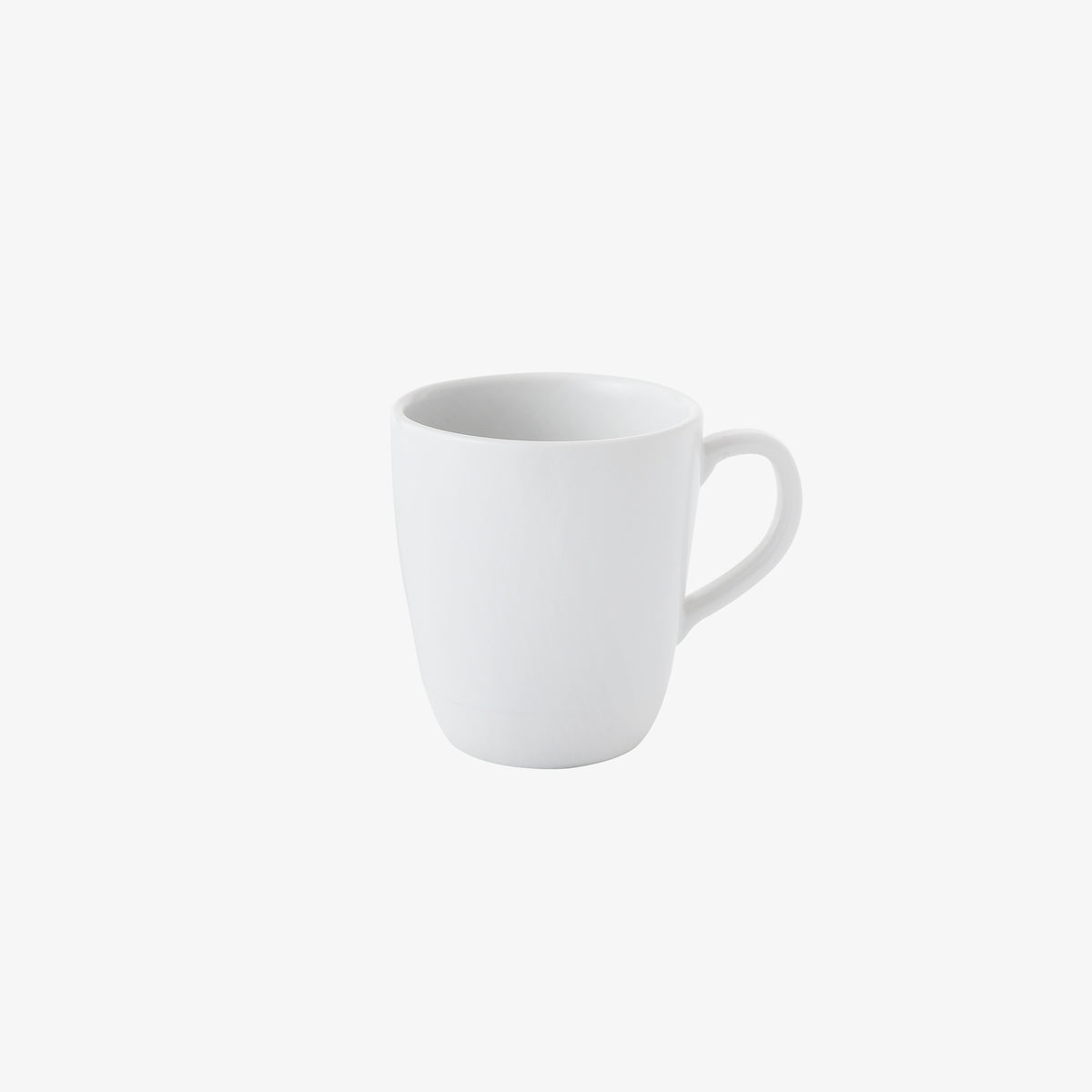 RAW Pure Porcelain mug with handle | White