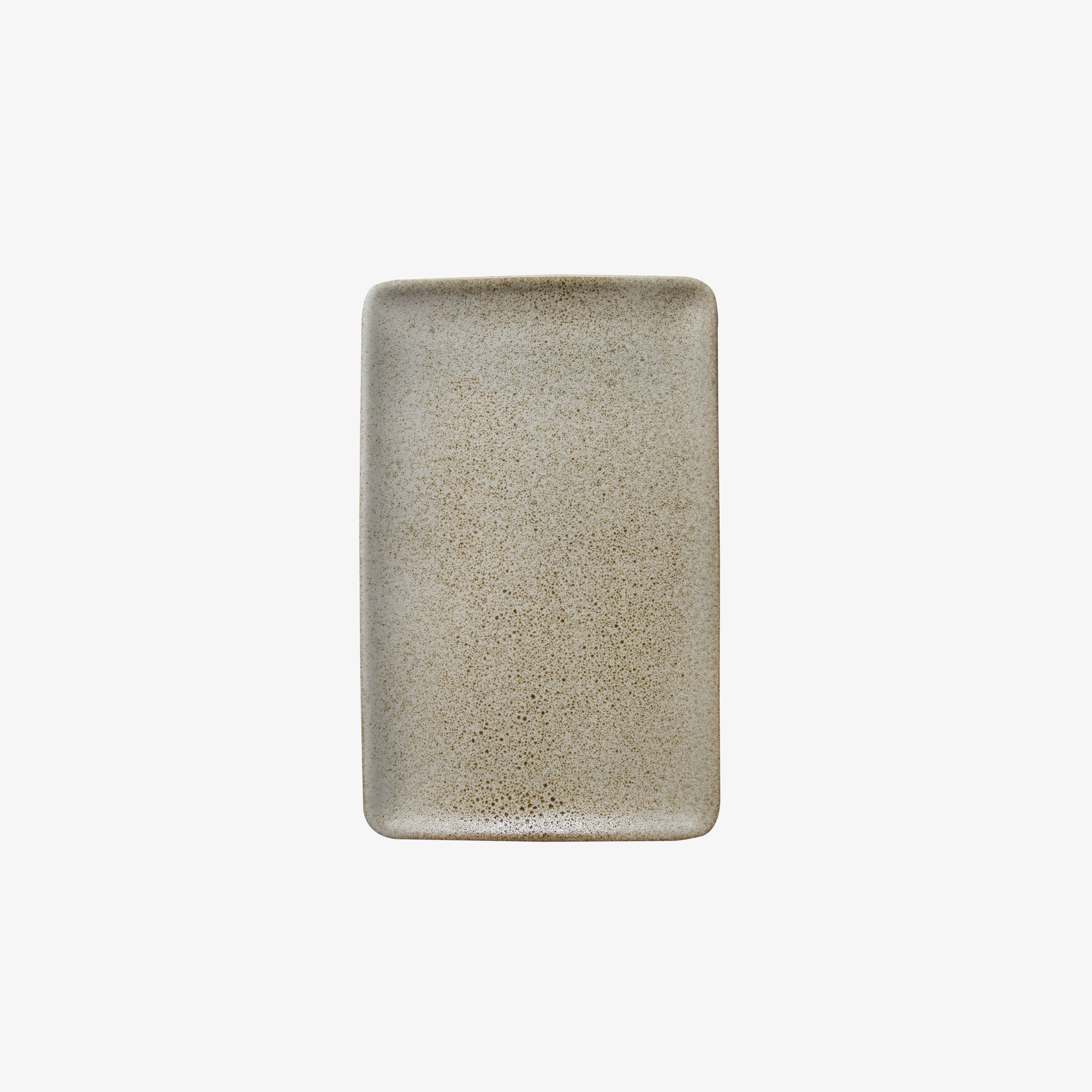RAW rectangular Lunch Plate | Sandy Beige