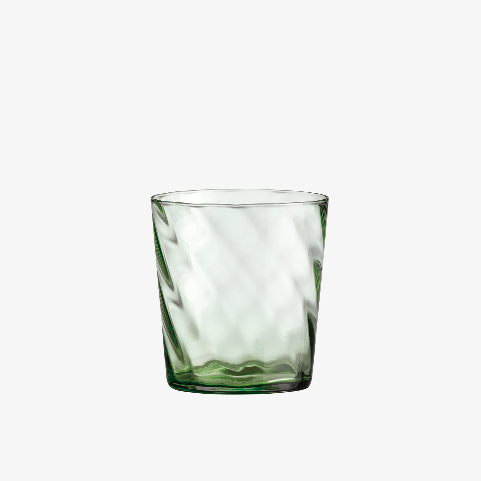 RAW Unique Optic water glass | Green