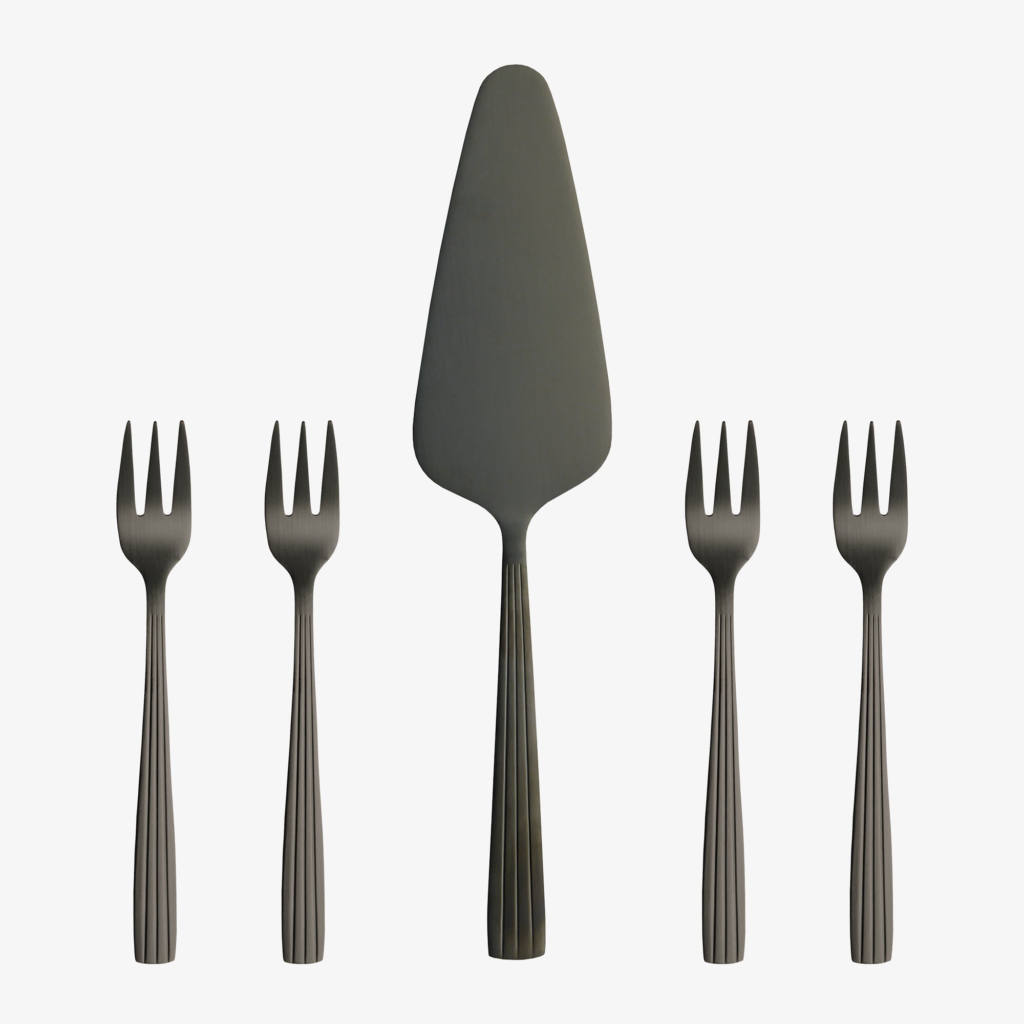 RAW cake set 5 pcs | Matte Black