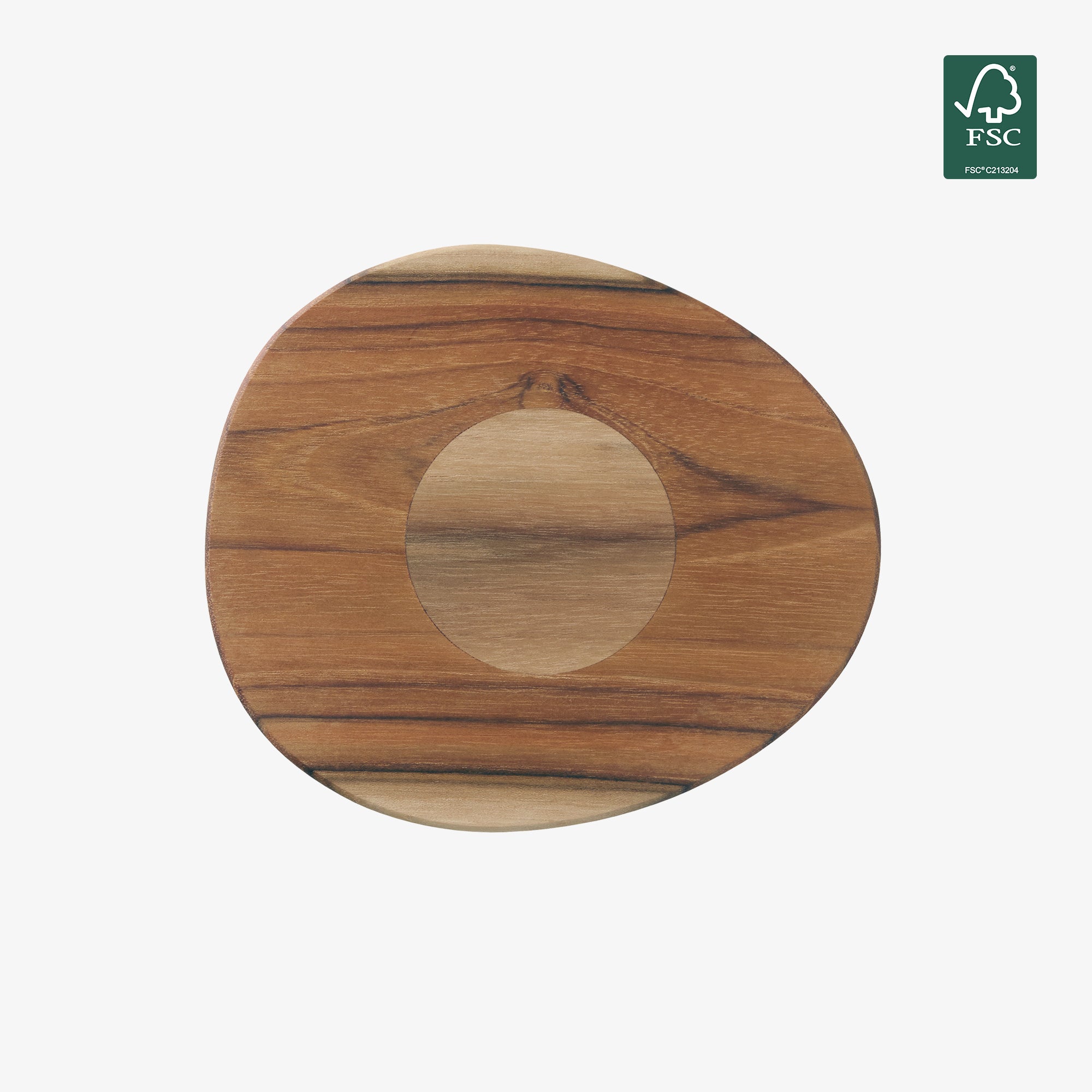 RAW Teak magnetic trivet | Natural