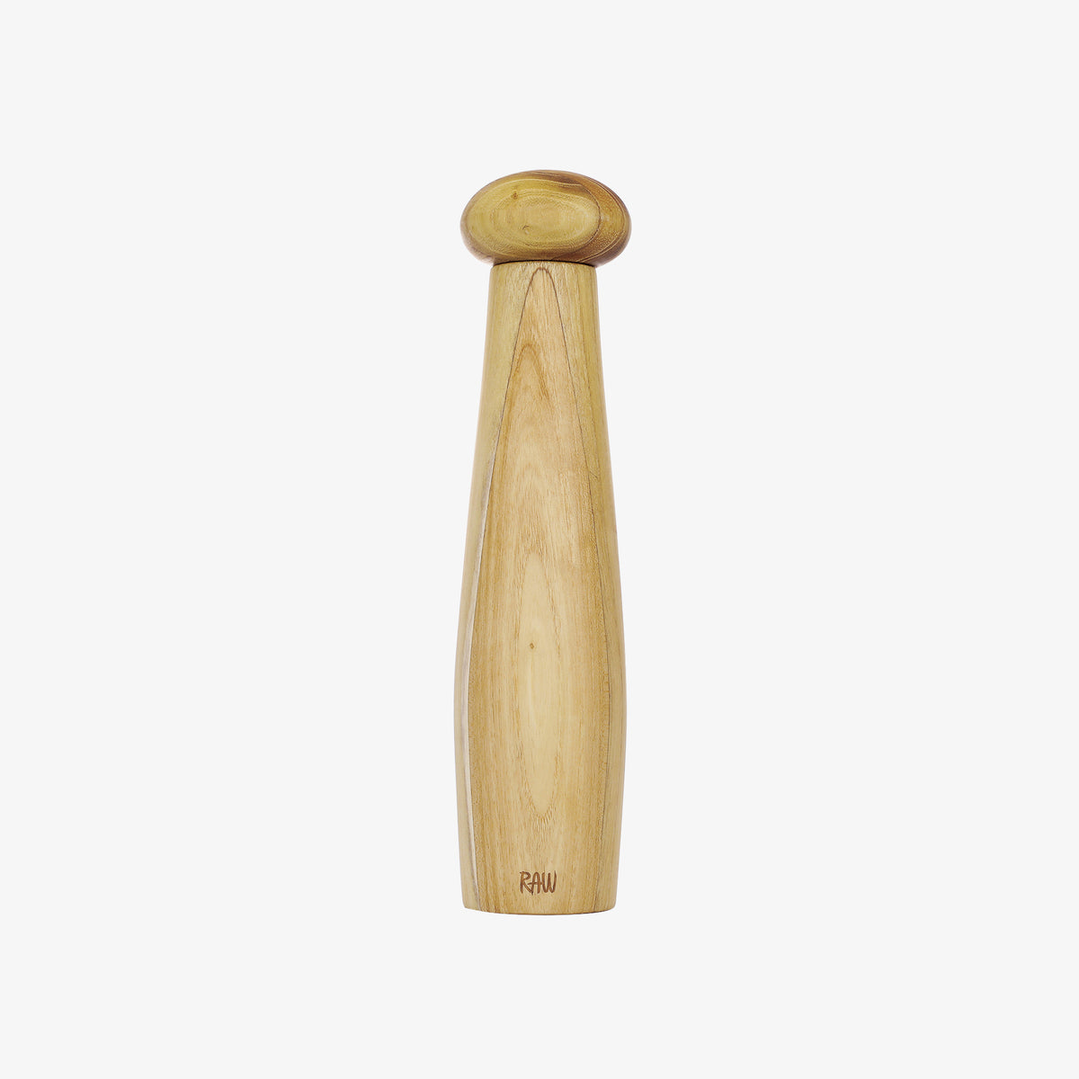 RAW Teak pepper grinder tall | Natural