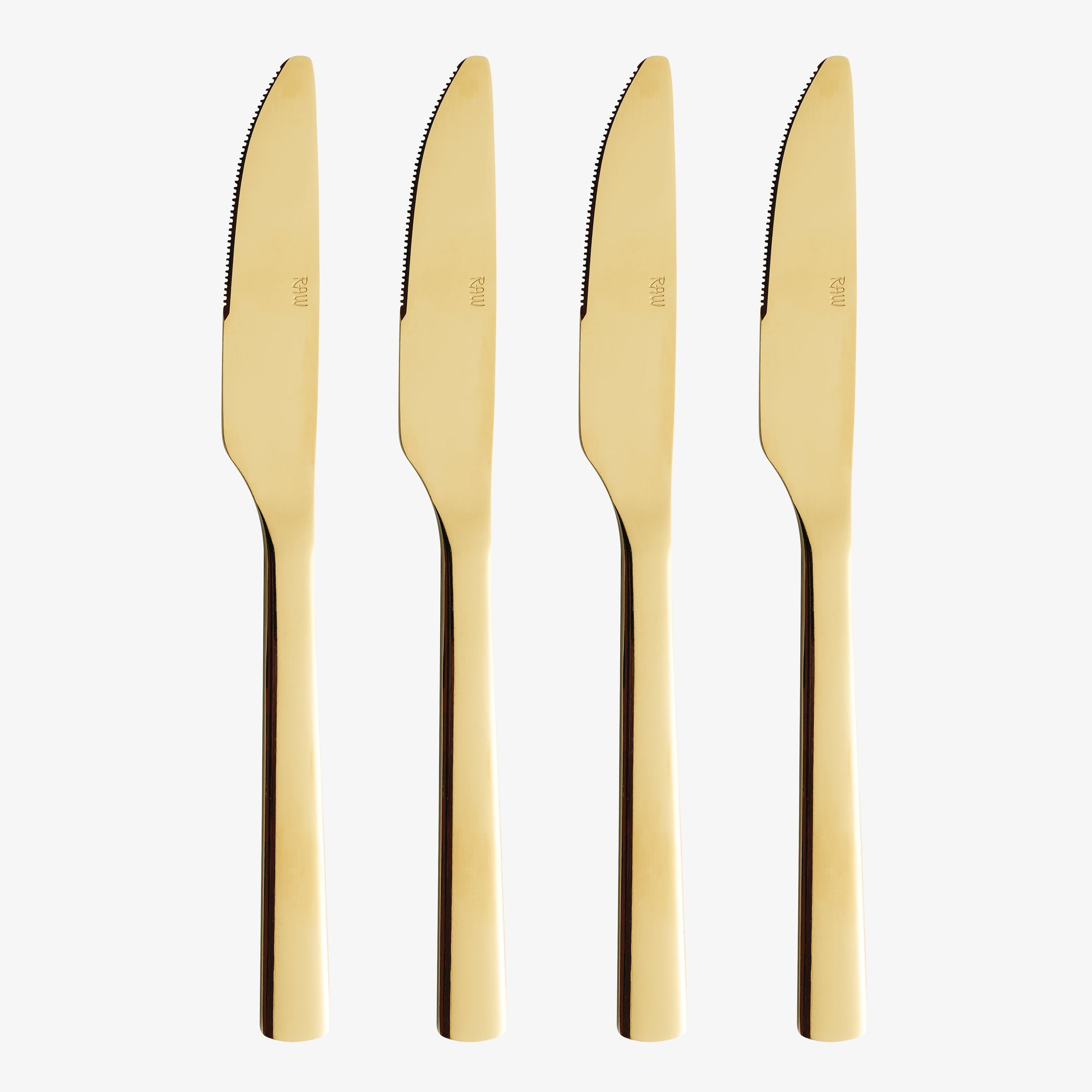 RAW knife 4 pcs | Gold
