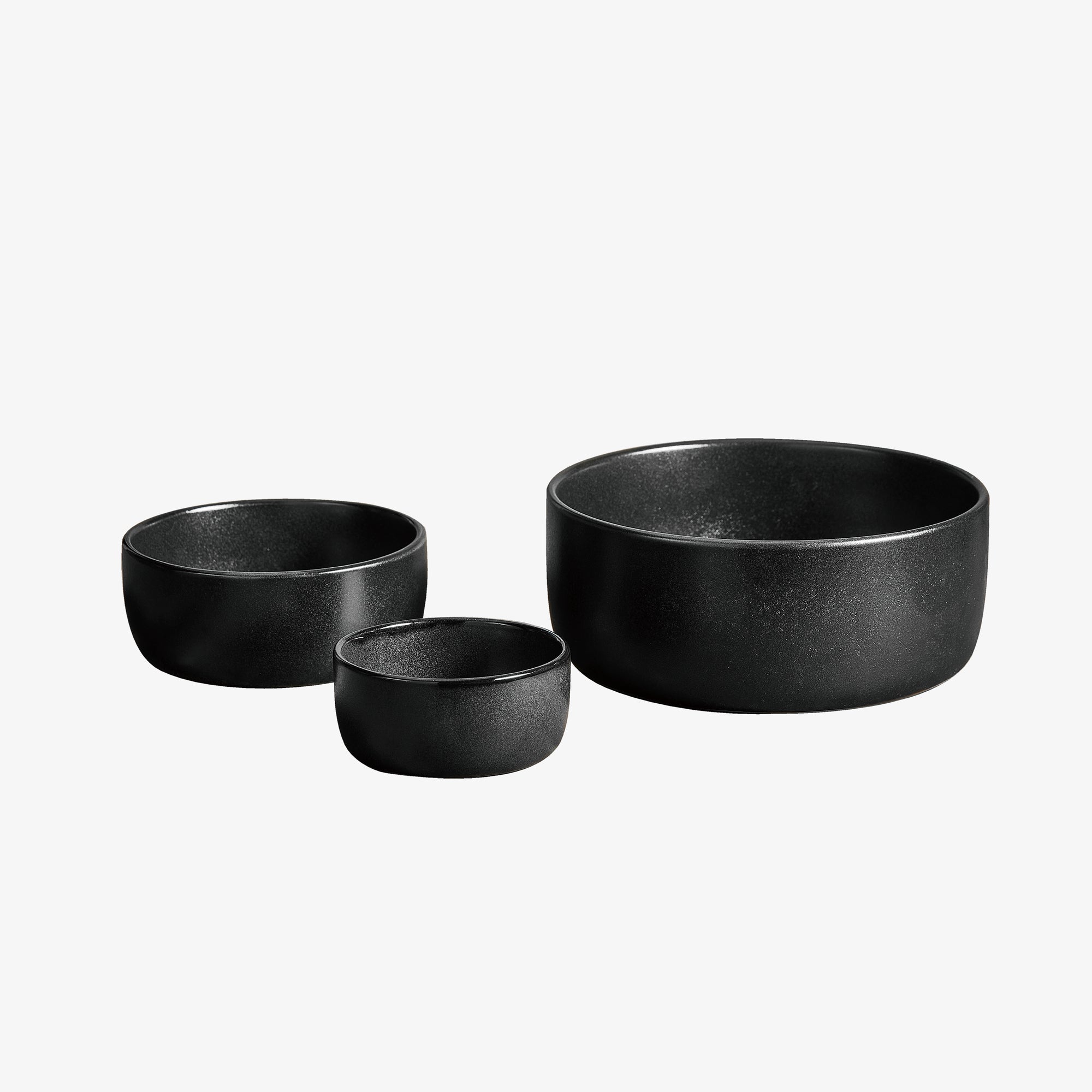 RAW bowl set | Titanium Black