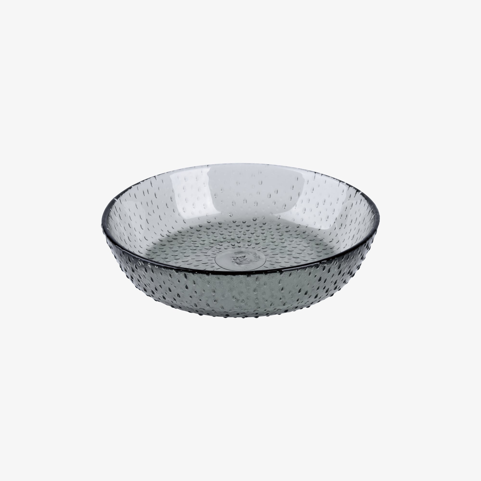 RAW Glass Beads ice cream plate| Smoke