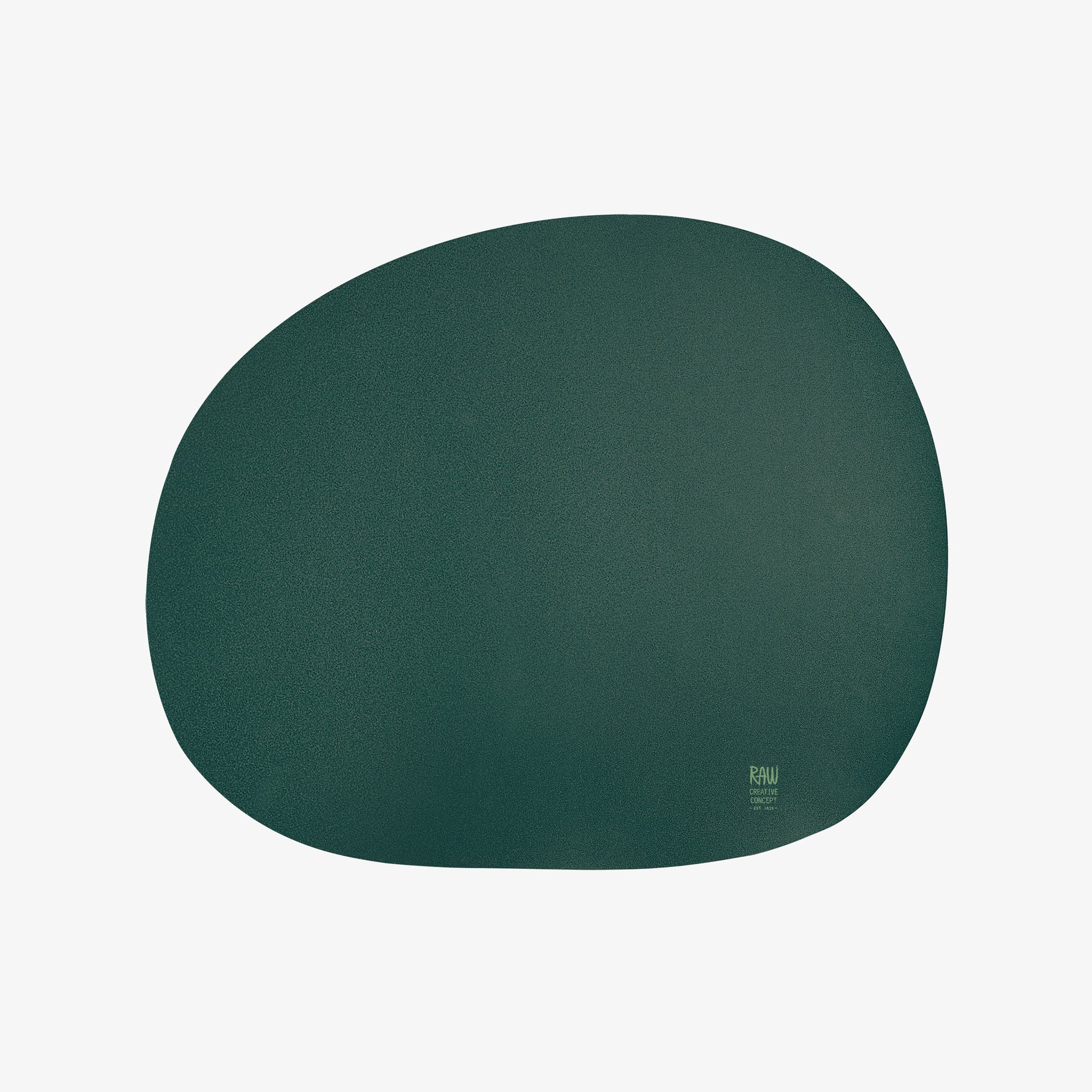 RAW Silicone placemat | Dark green