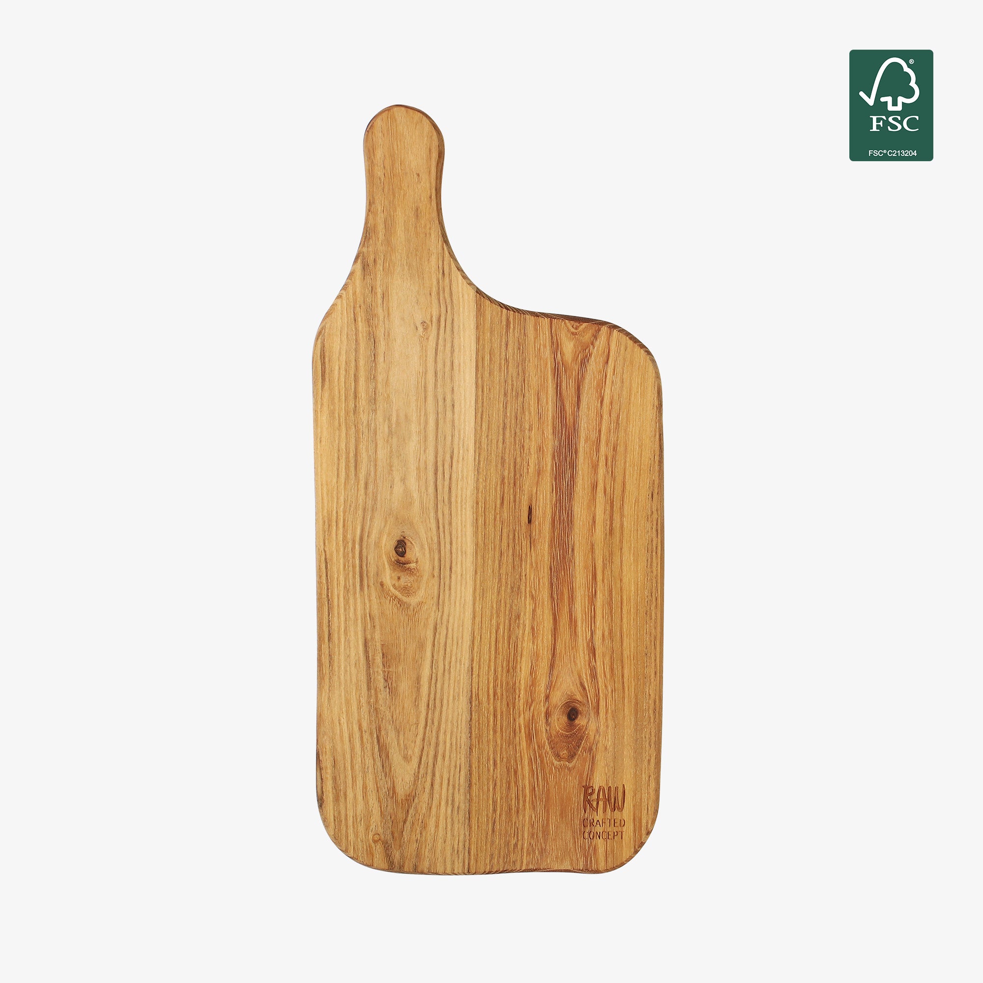 RAW Teak cutting board 37.5 cm | Natural