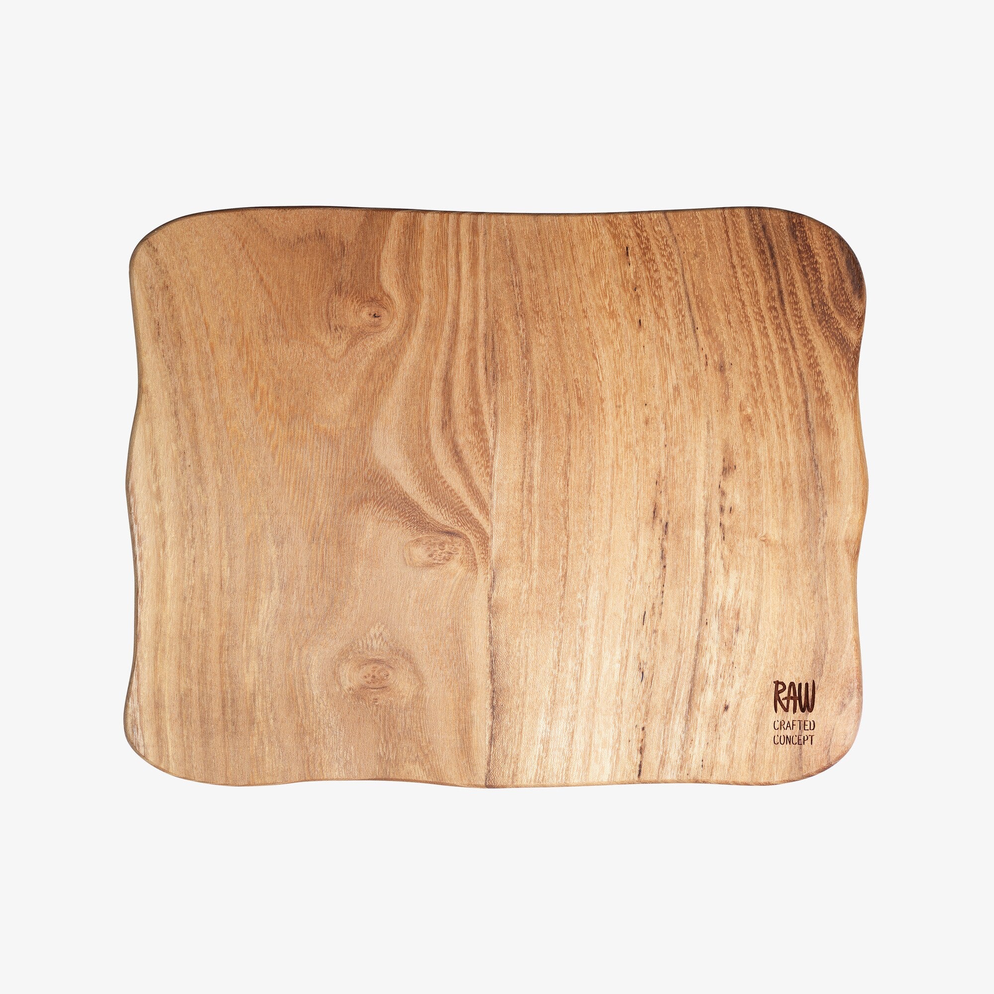 RAW Teak cutting board 40 cm | Natural