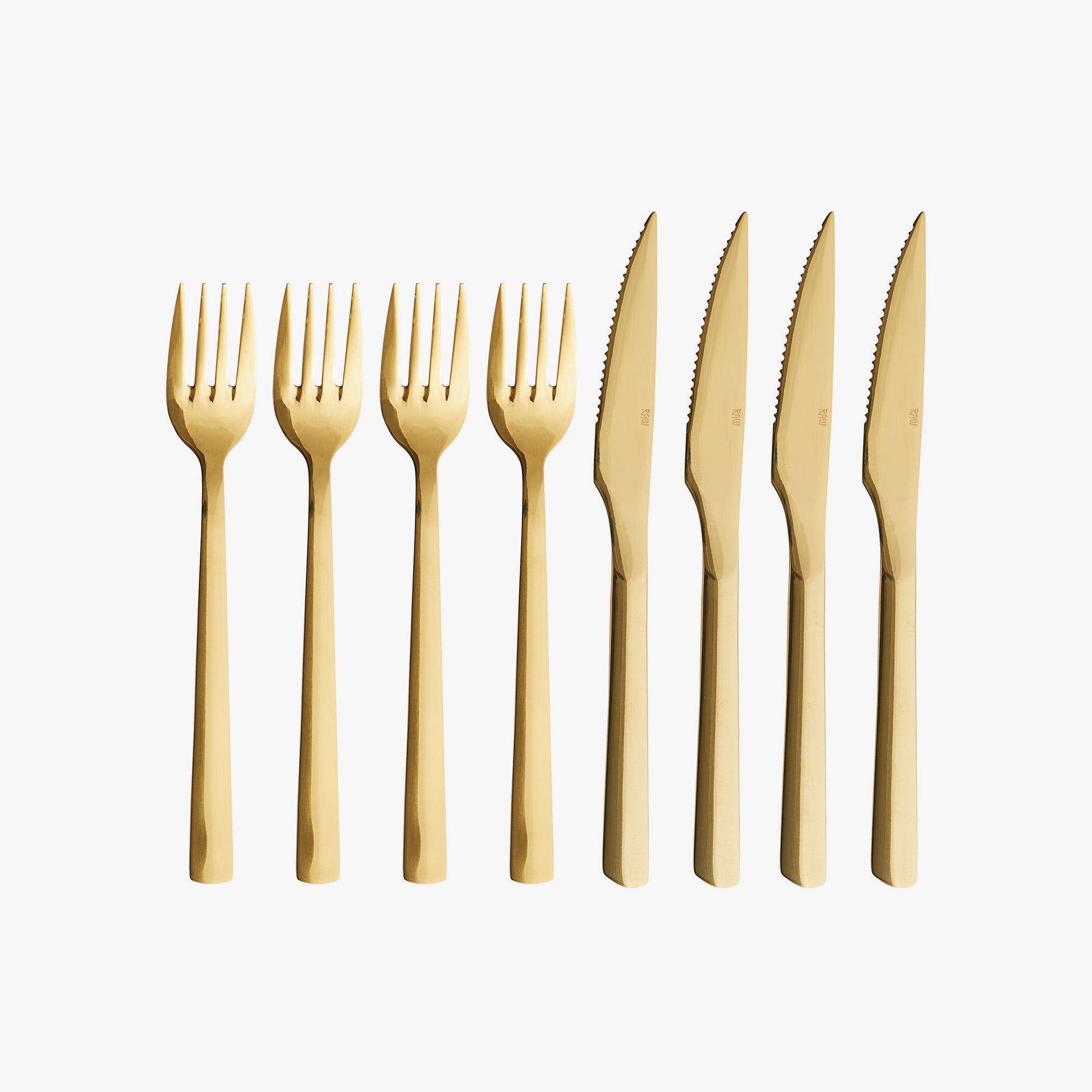 RAW steak set 8 pcs | Gold