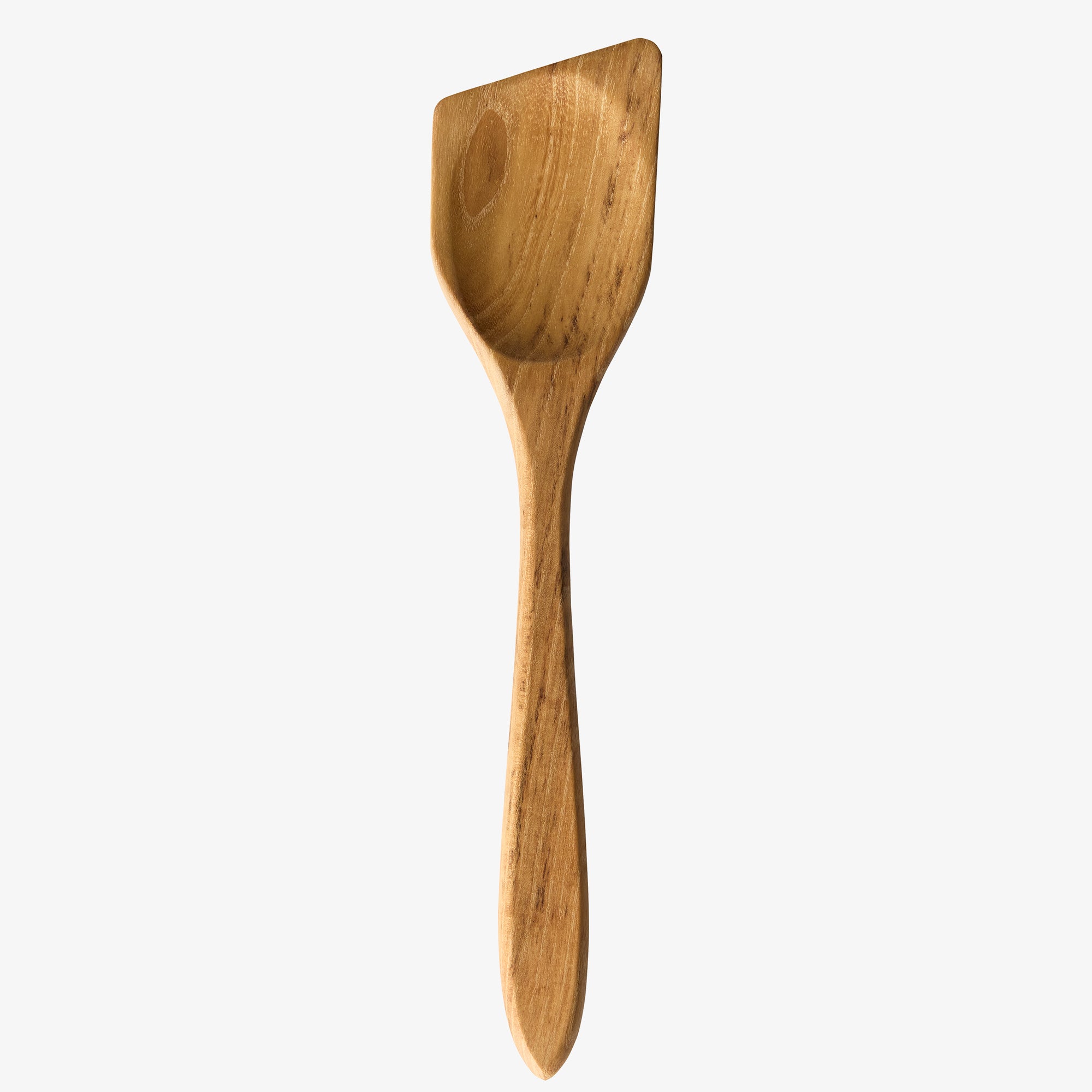 RAW Teak spatula with scoop | Natural