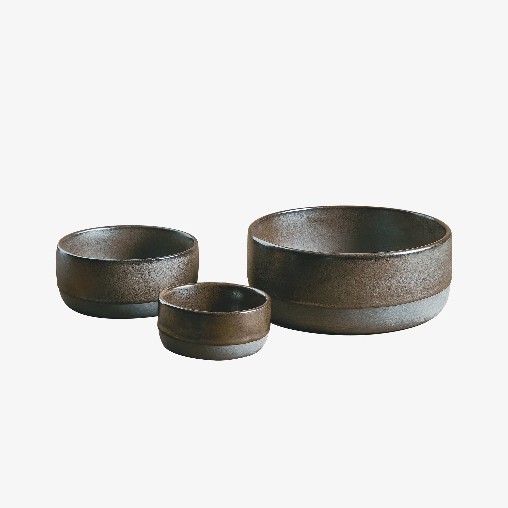 RAW bowl set | Metallic Brown