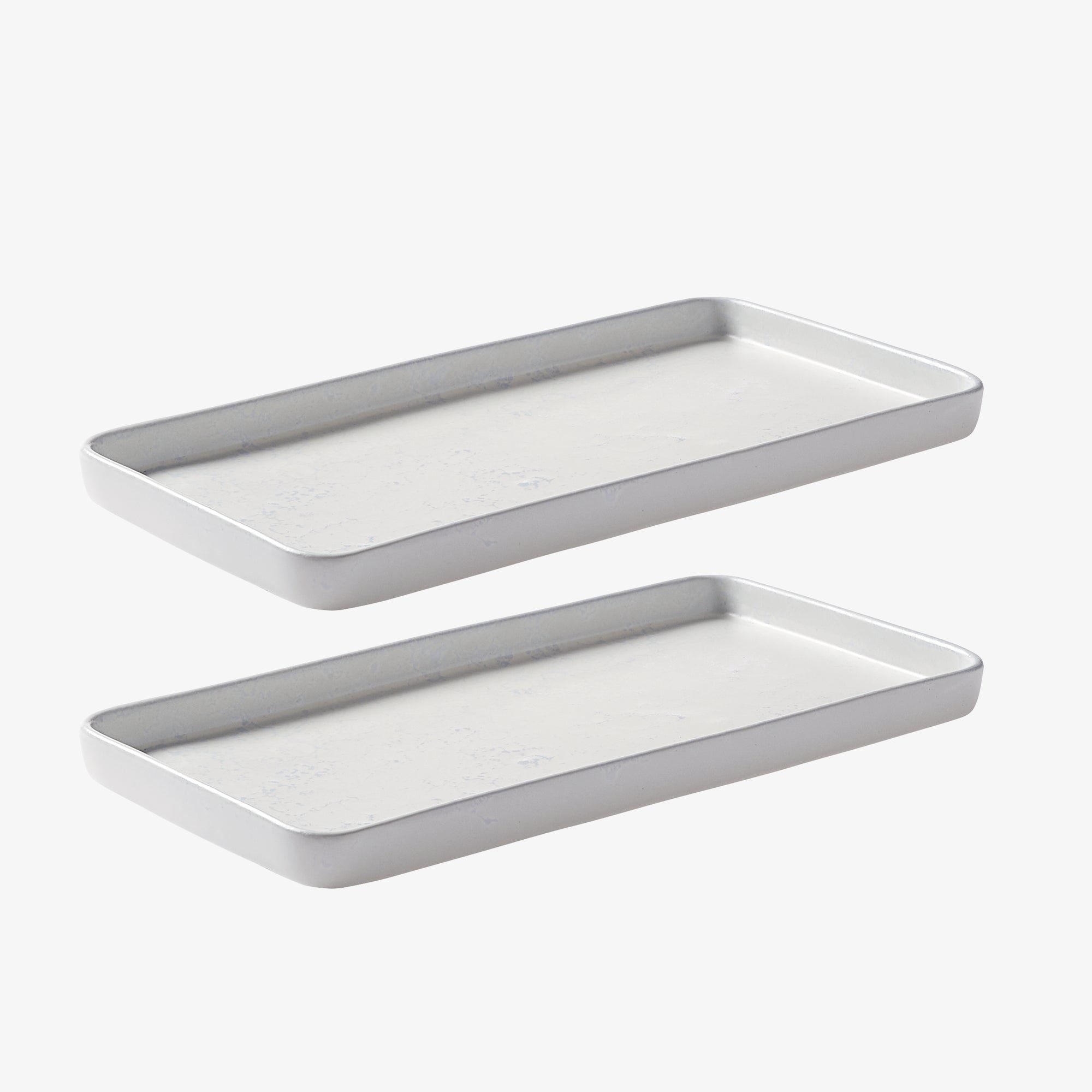 RAW rectangular dish 2 pcs. | Arctic White