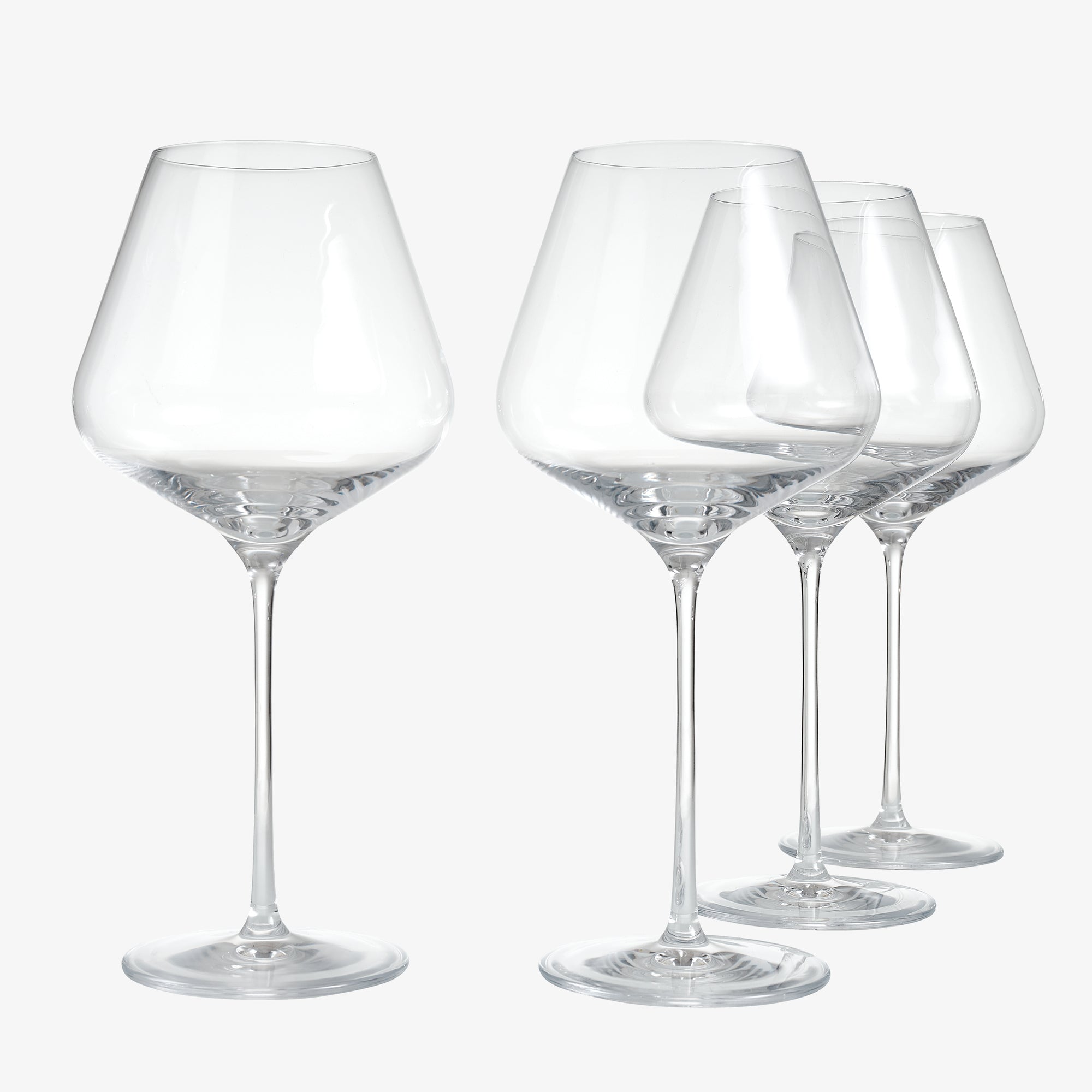 Connoisseur extravagant - for brighter red wine 4 pcs | Clear