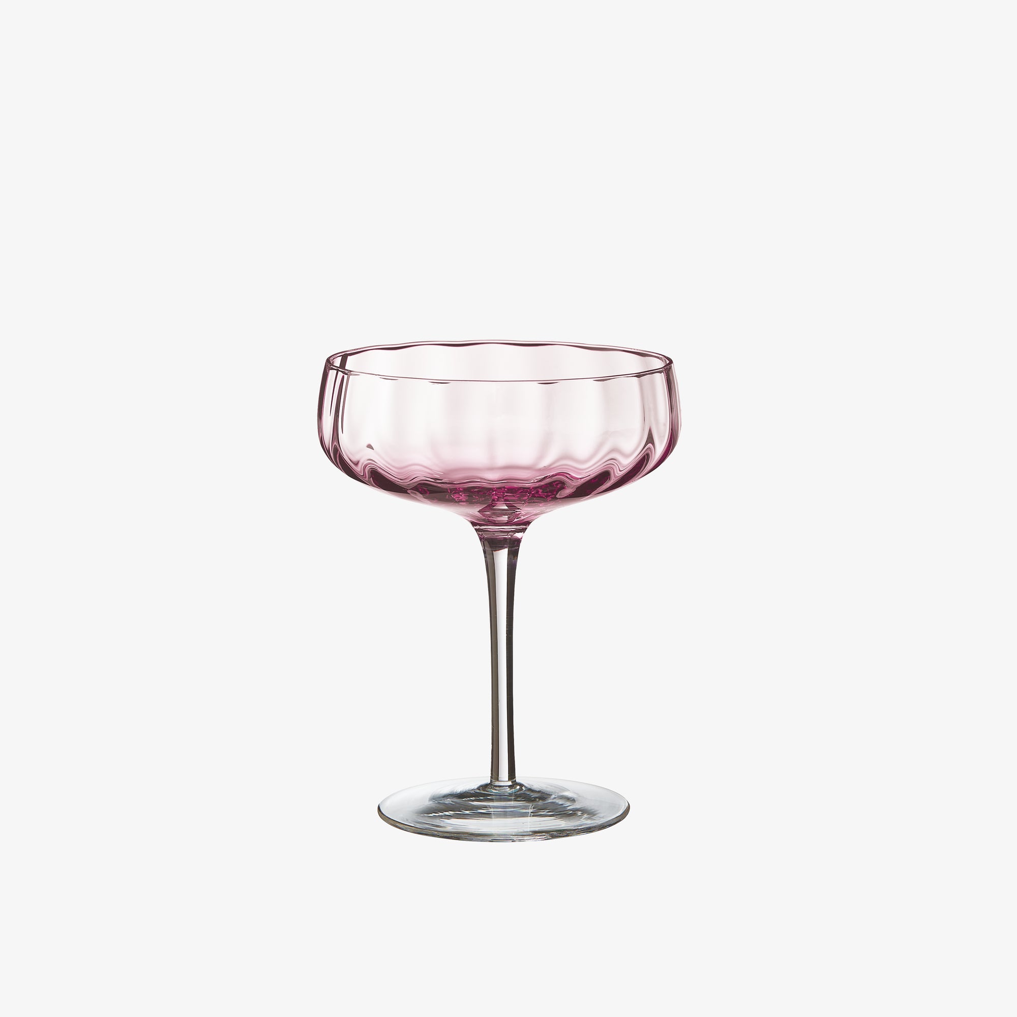 SØHOLM Sonja champagne bowl | Raspberry Red