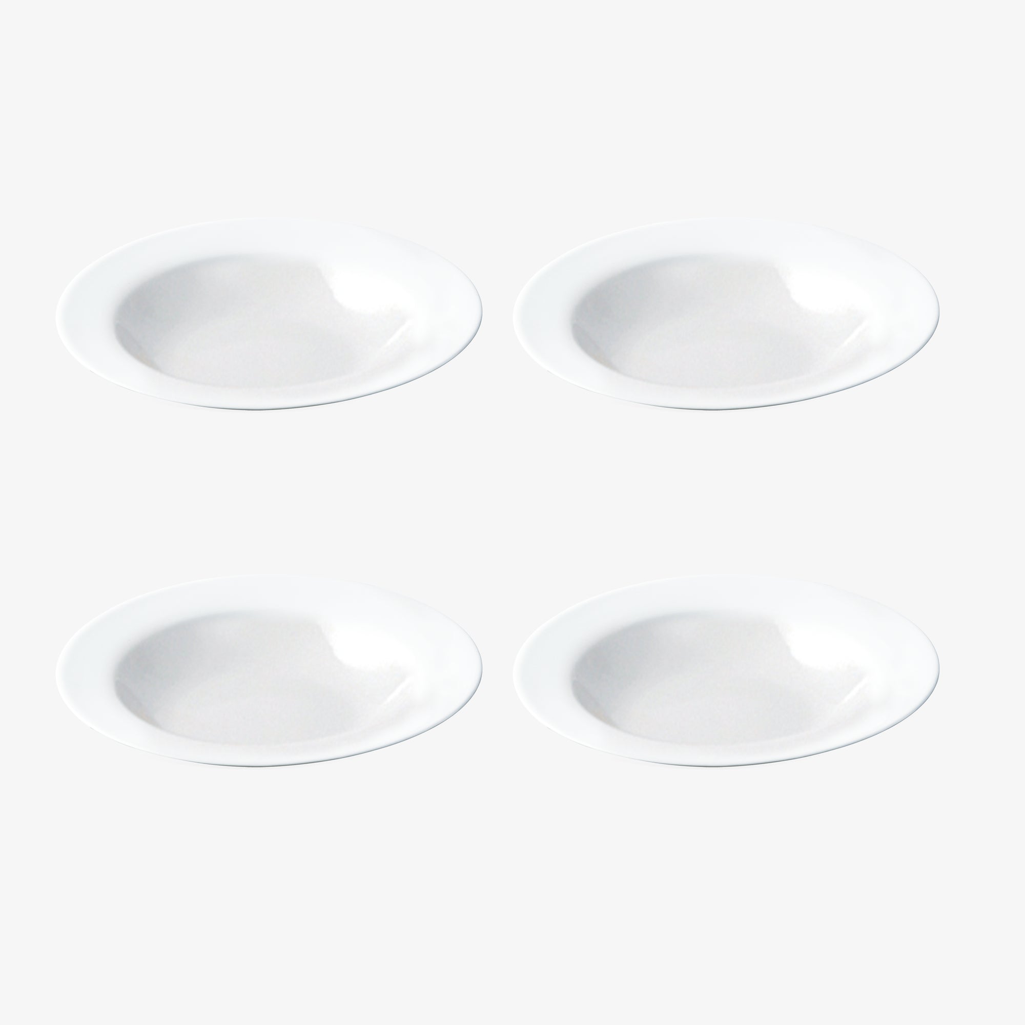 Café soup plate 4 pcs. | White