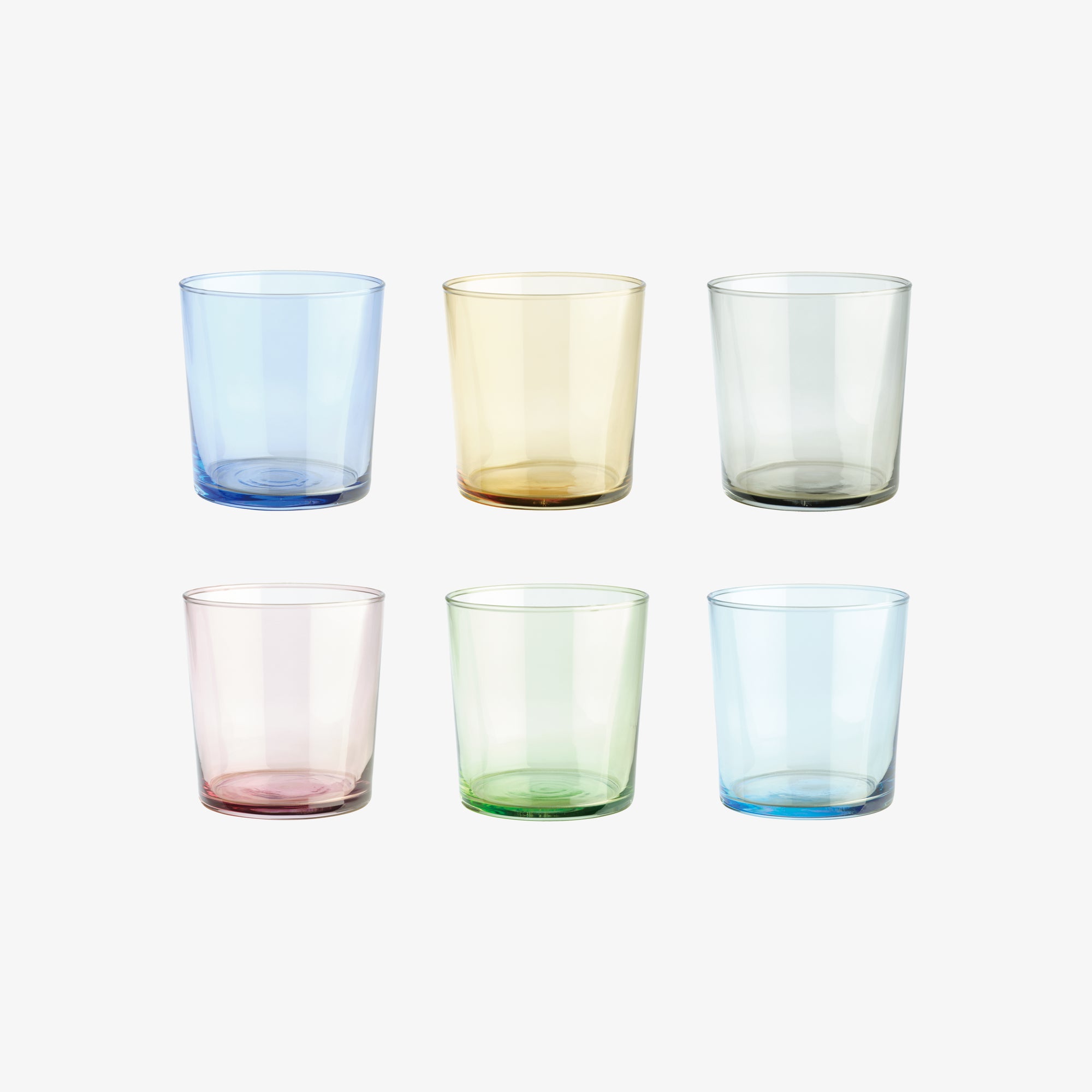 Café water glass 6 pcs. | Mix