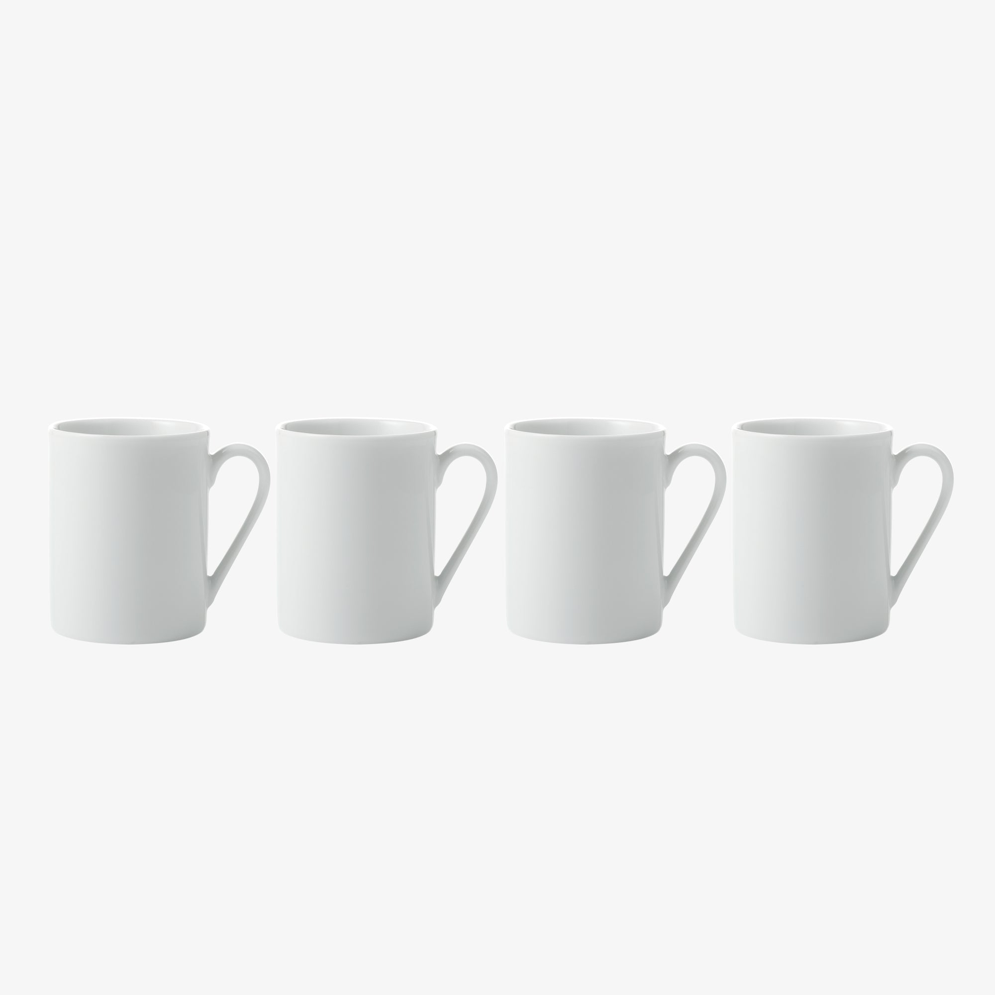 Atelier mug with handle 4 pcs. | Super White