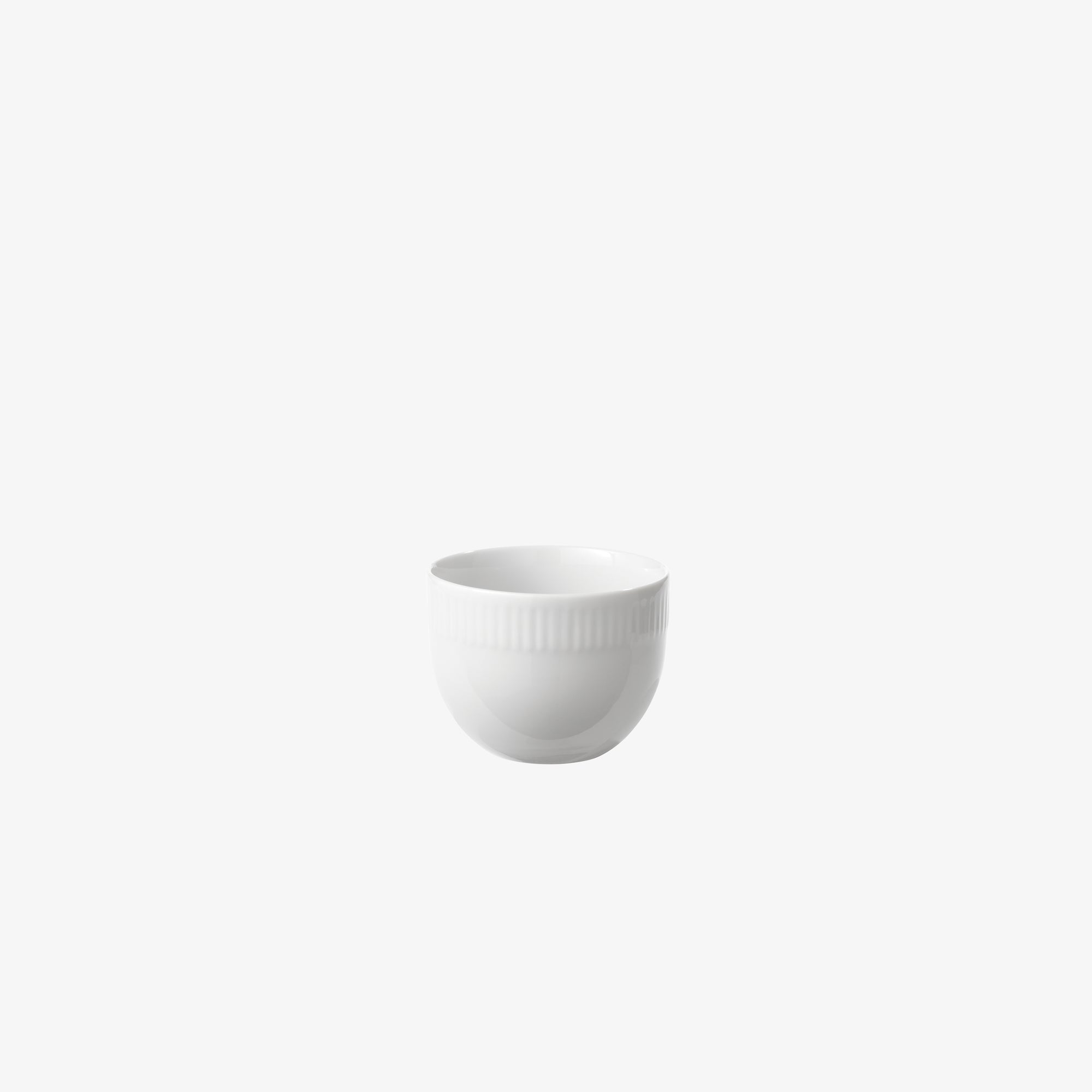 Relief sugar bowl | White
