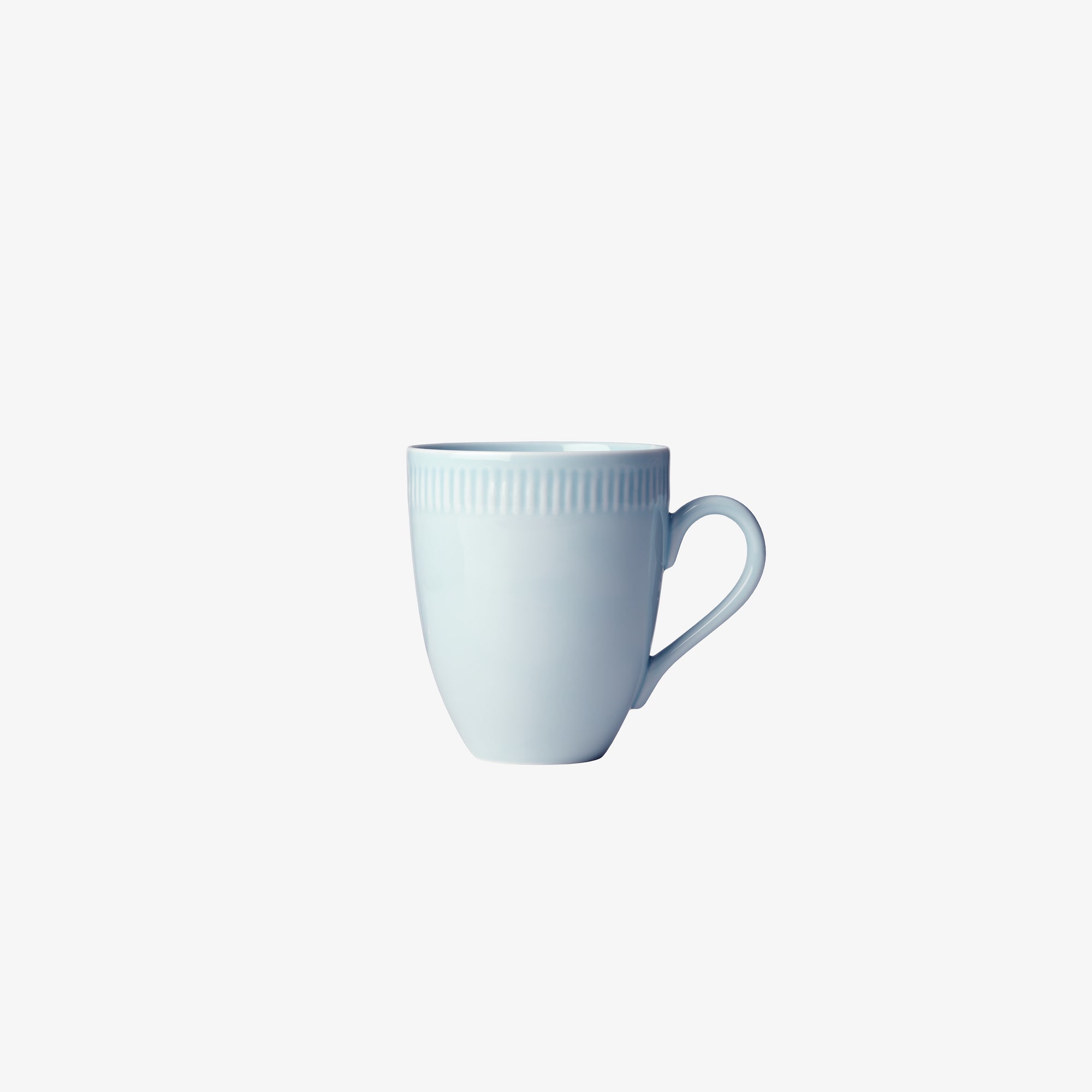 Relief mug with handle | Light Blue
