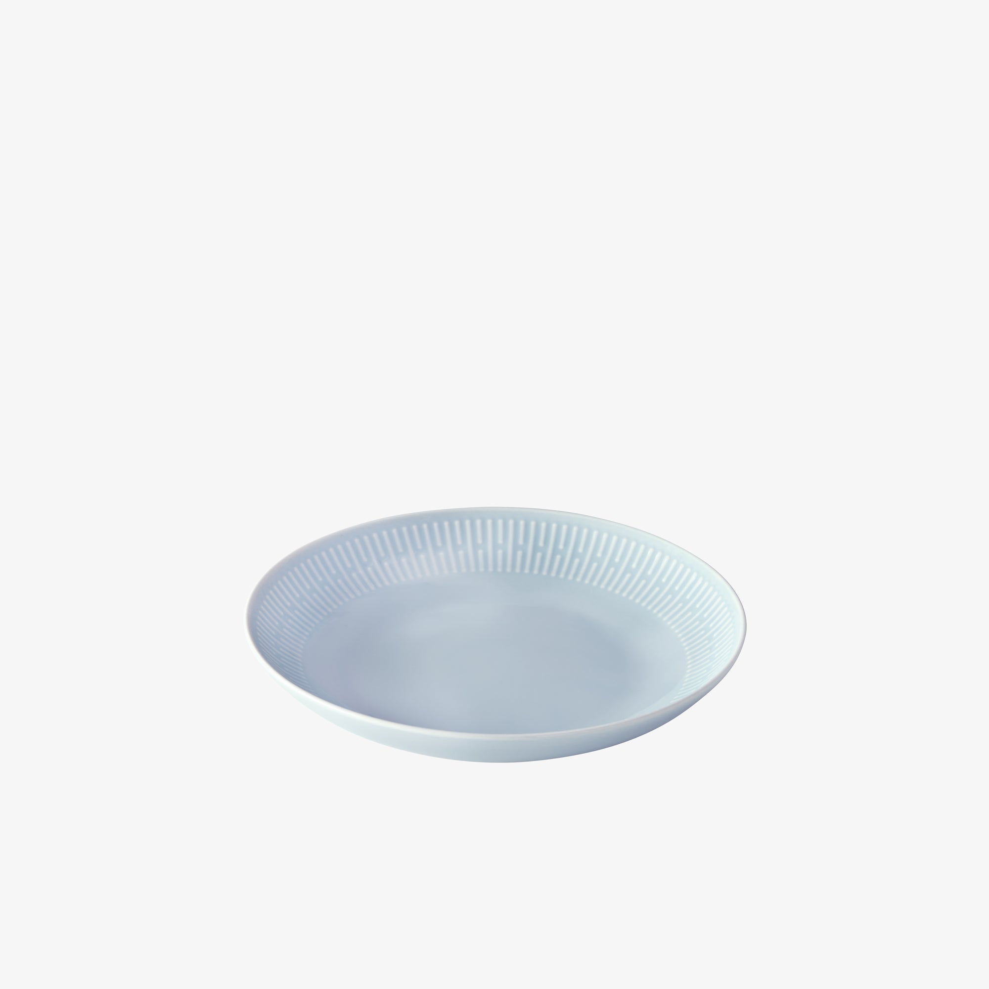 Relief soup plate | Light Blue