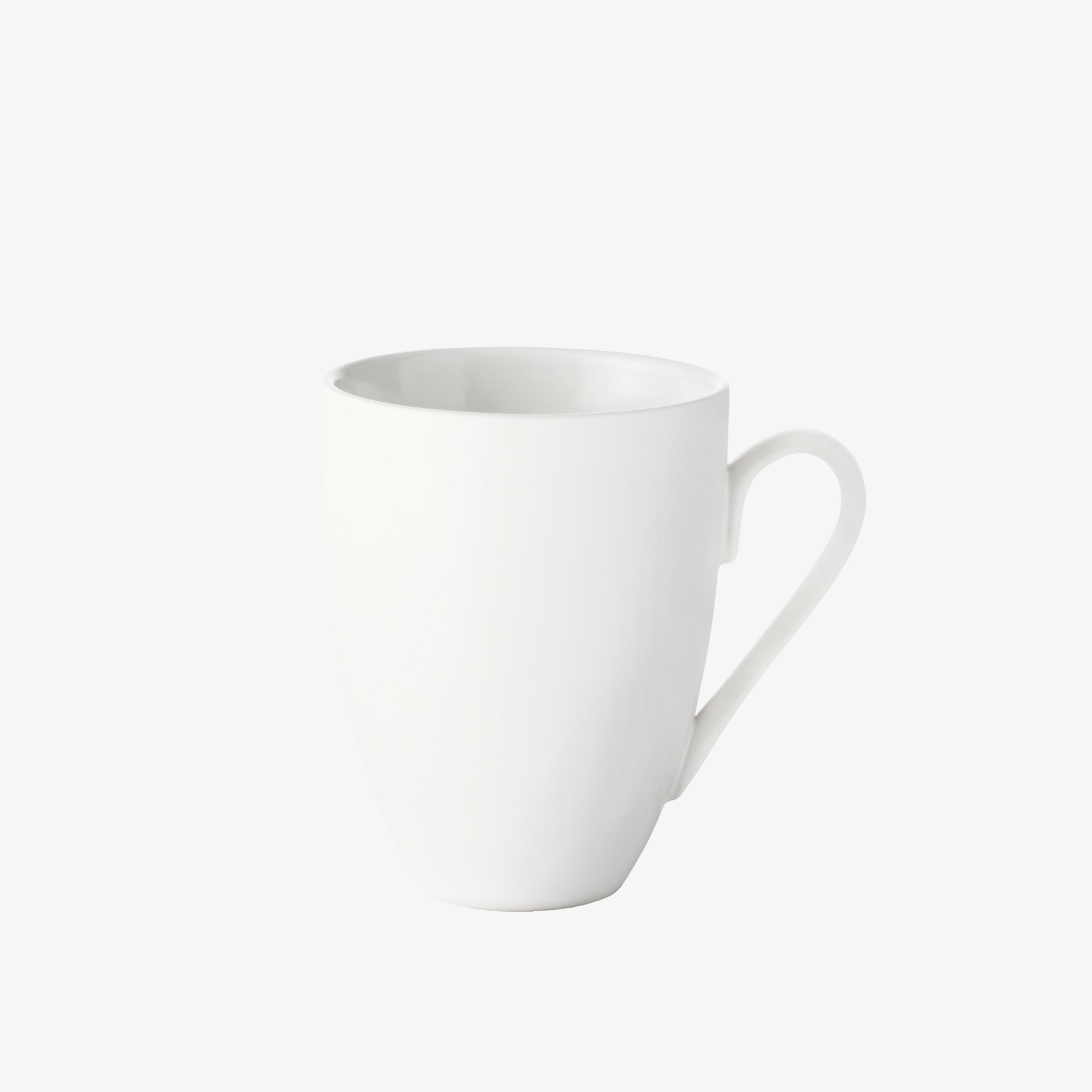 Quadro mug with handle | White