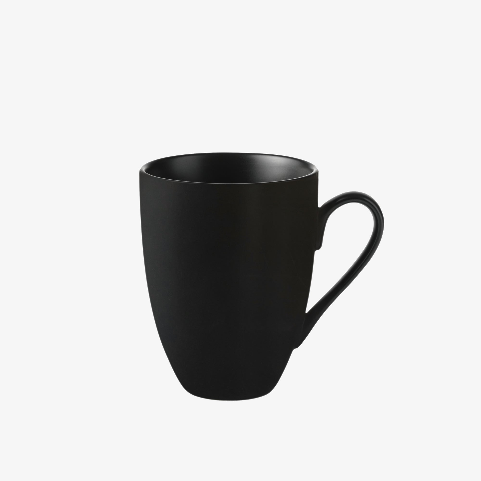 Quadro mug with handle | Black