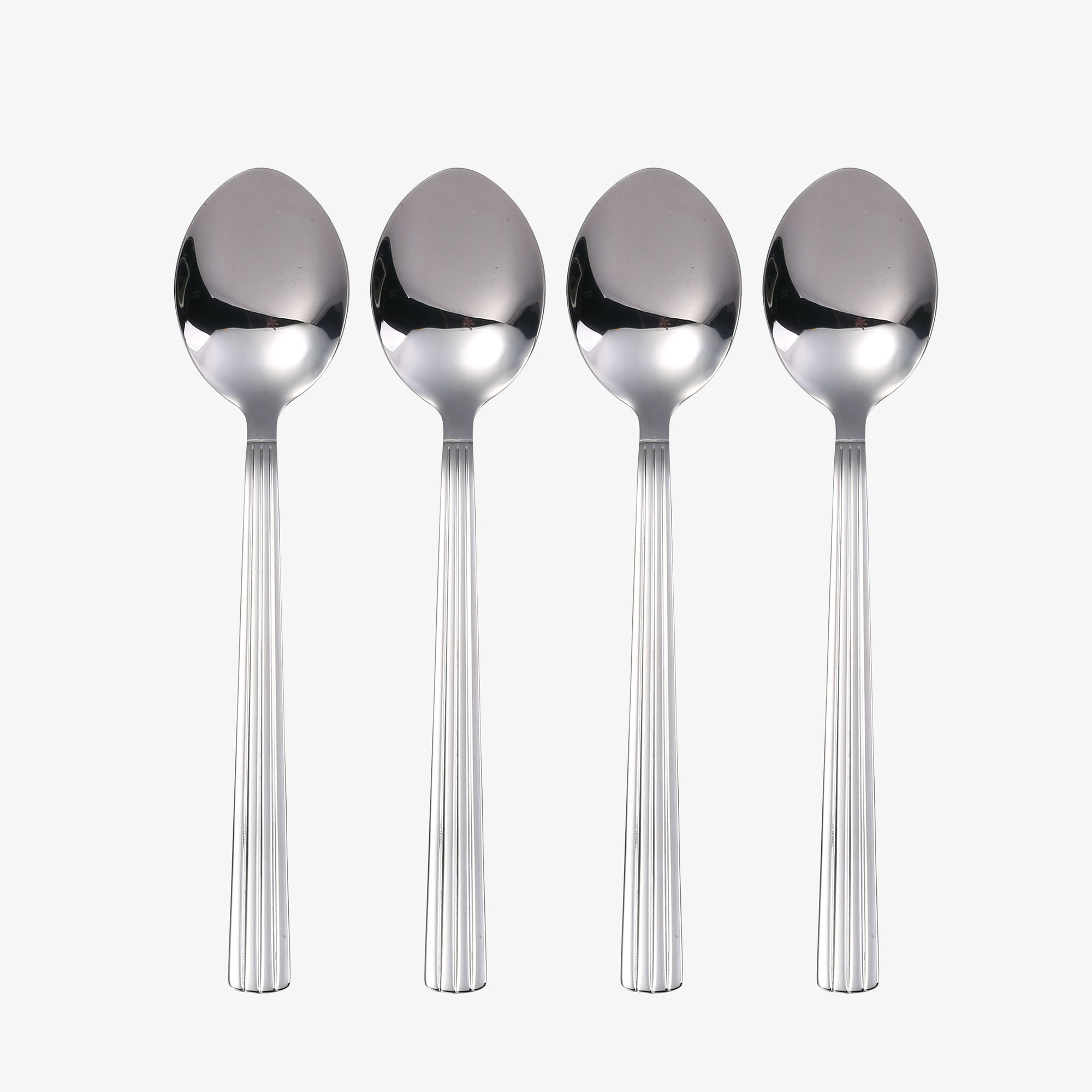 Groovy spoon 4 pcs. | Mirror Polish