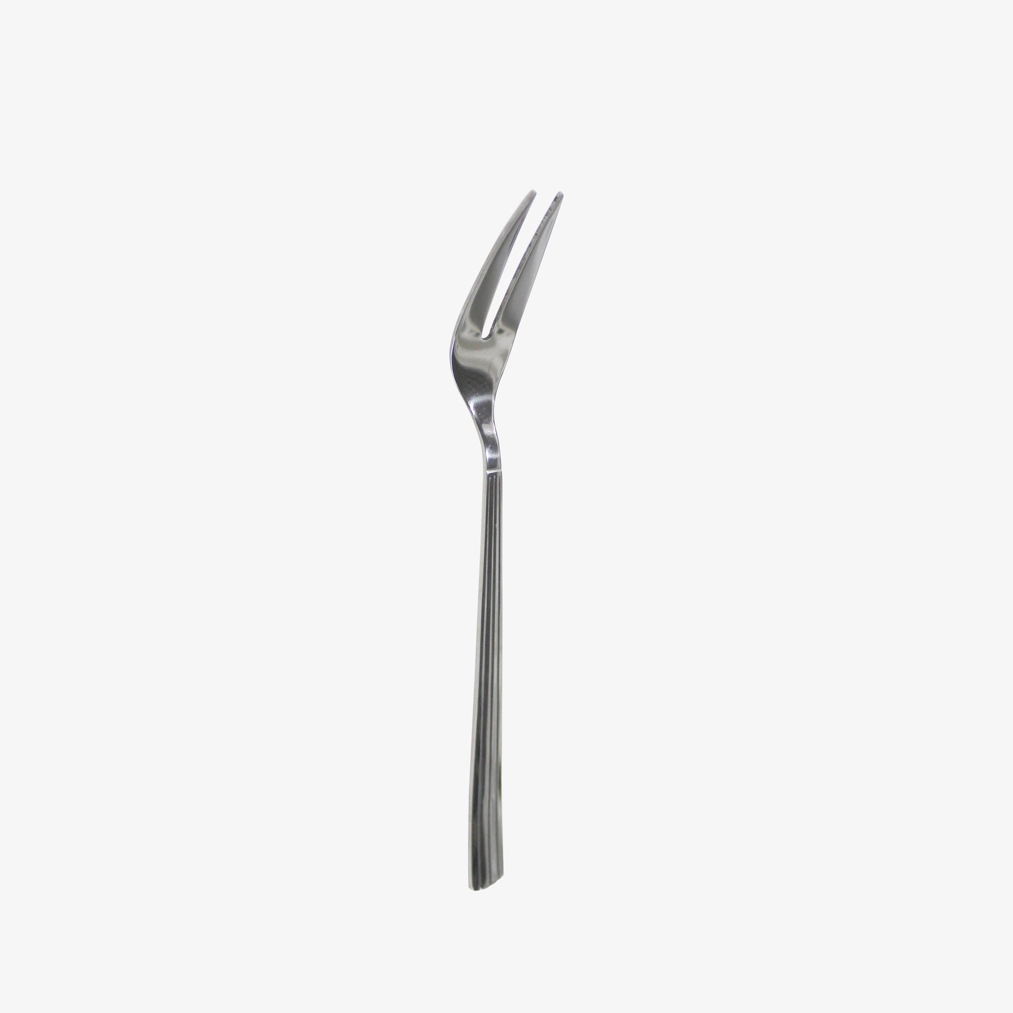 Groovy cold cuts fork | Mirror Polish