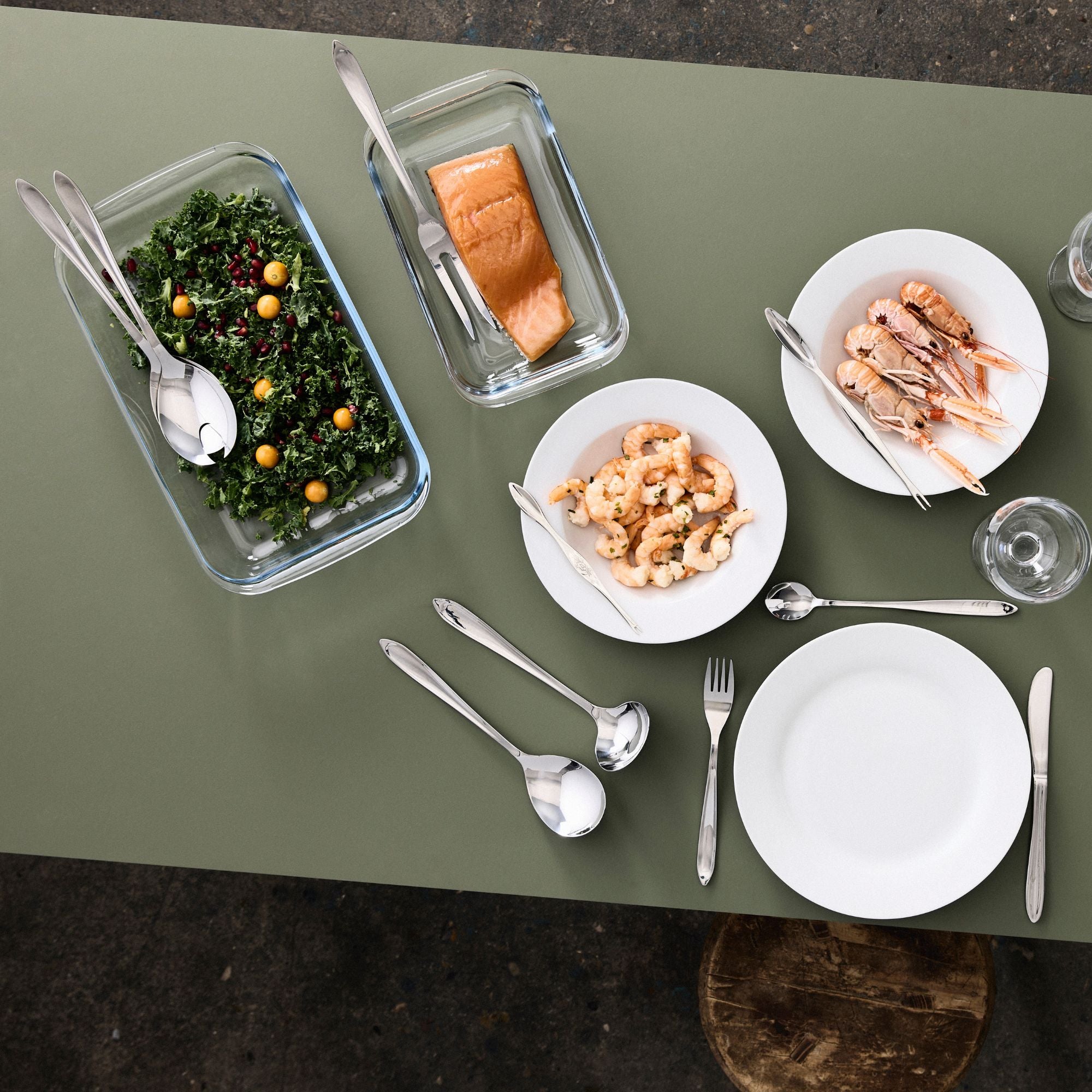 Gastro serving spoon | Mirror Polish