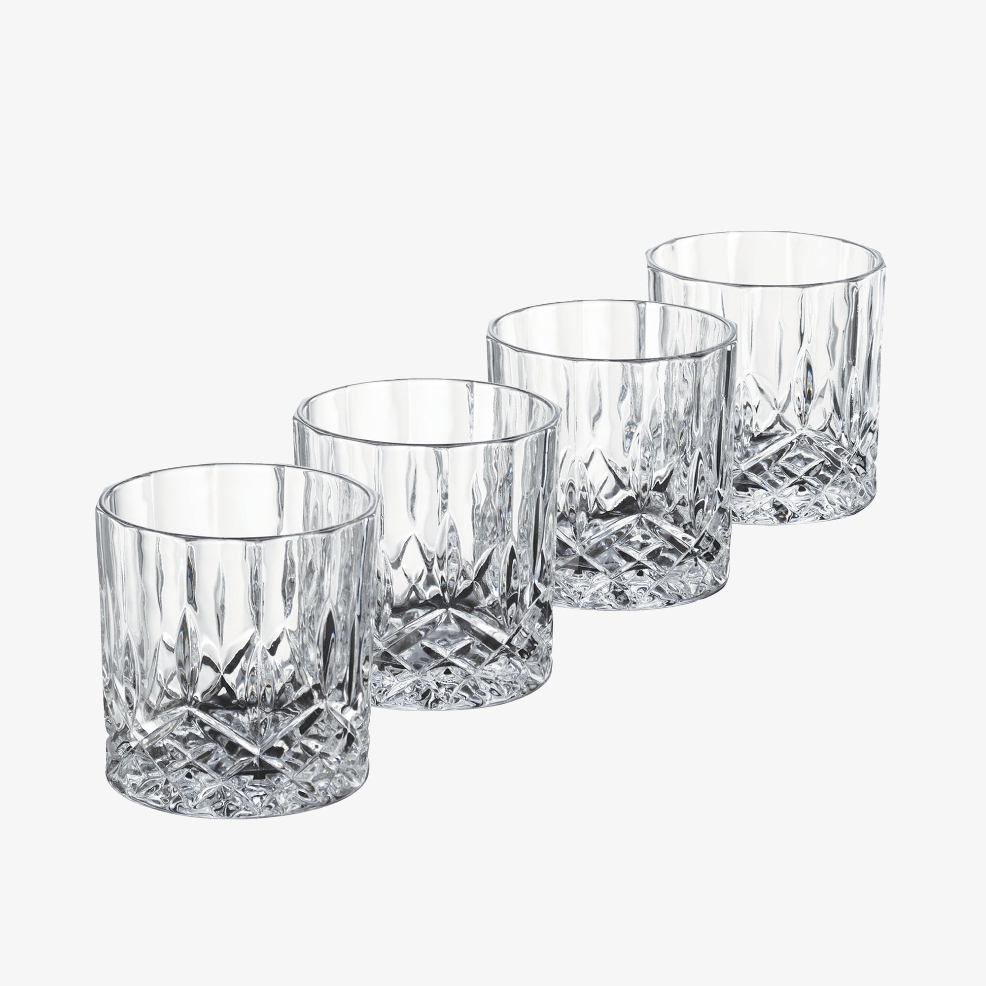 Harvey whiskey glass 4 pcs. | Clear
