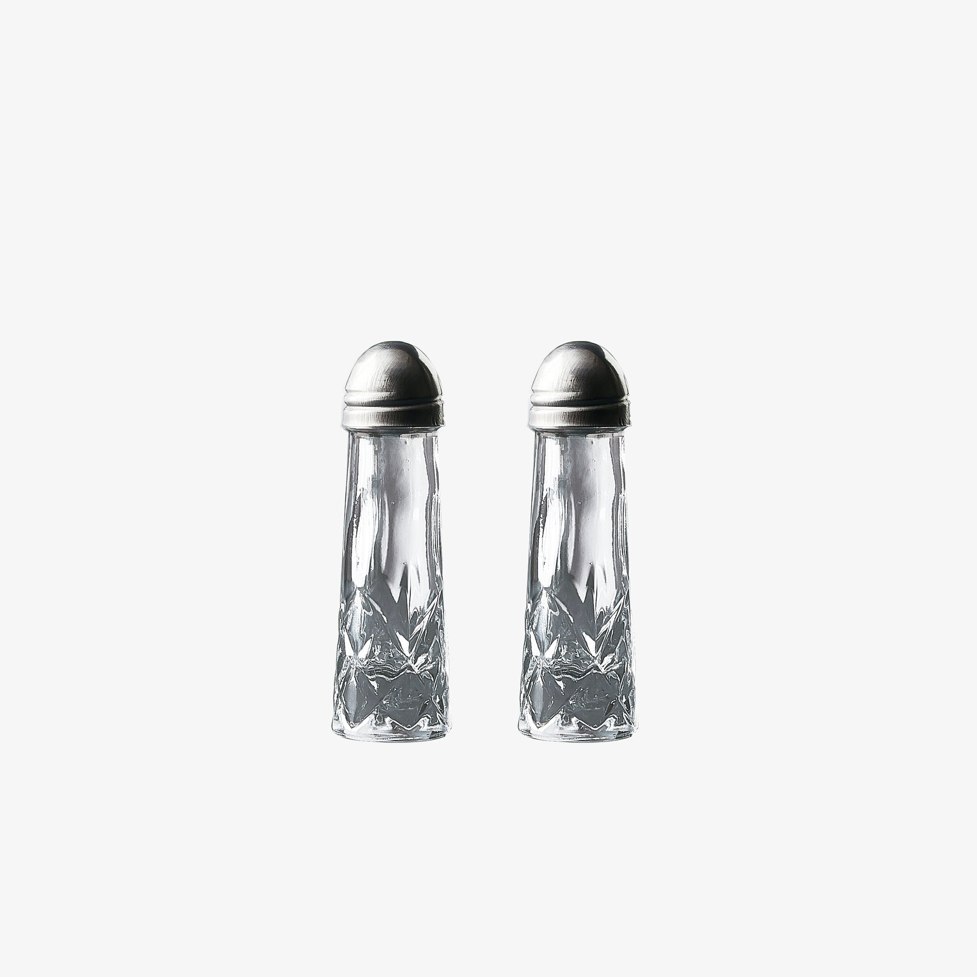 Harvey salt and pepper set 2 pieces | Clear
