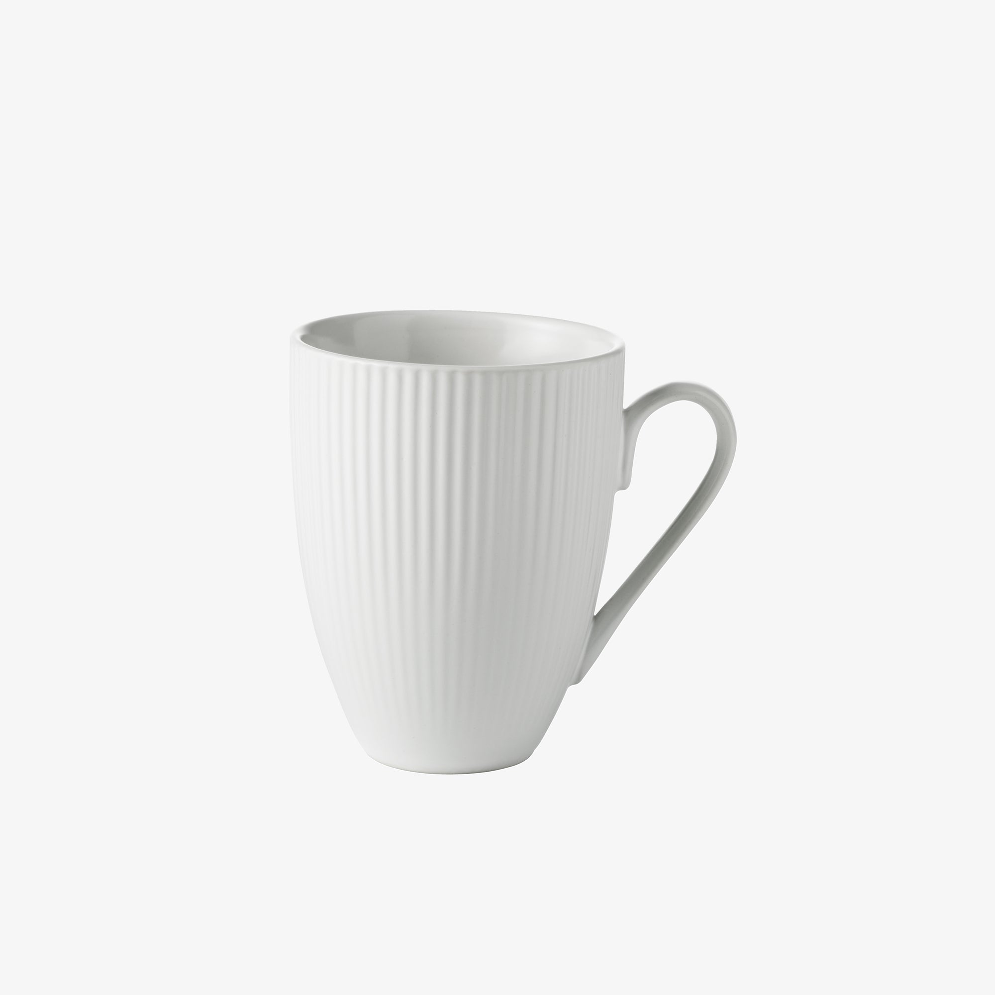 Groovy mug with handle | White