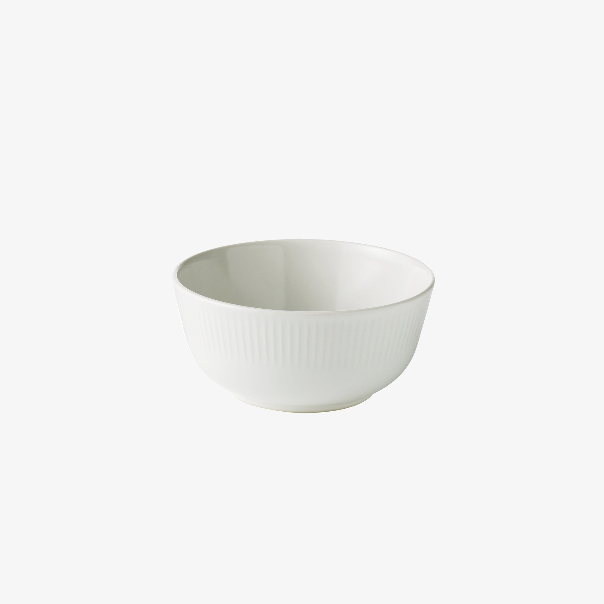 Groovy bowl | White