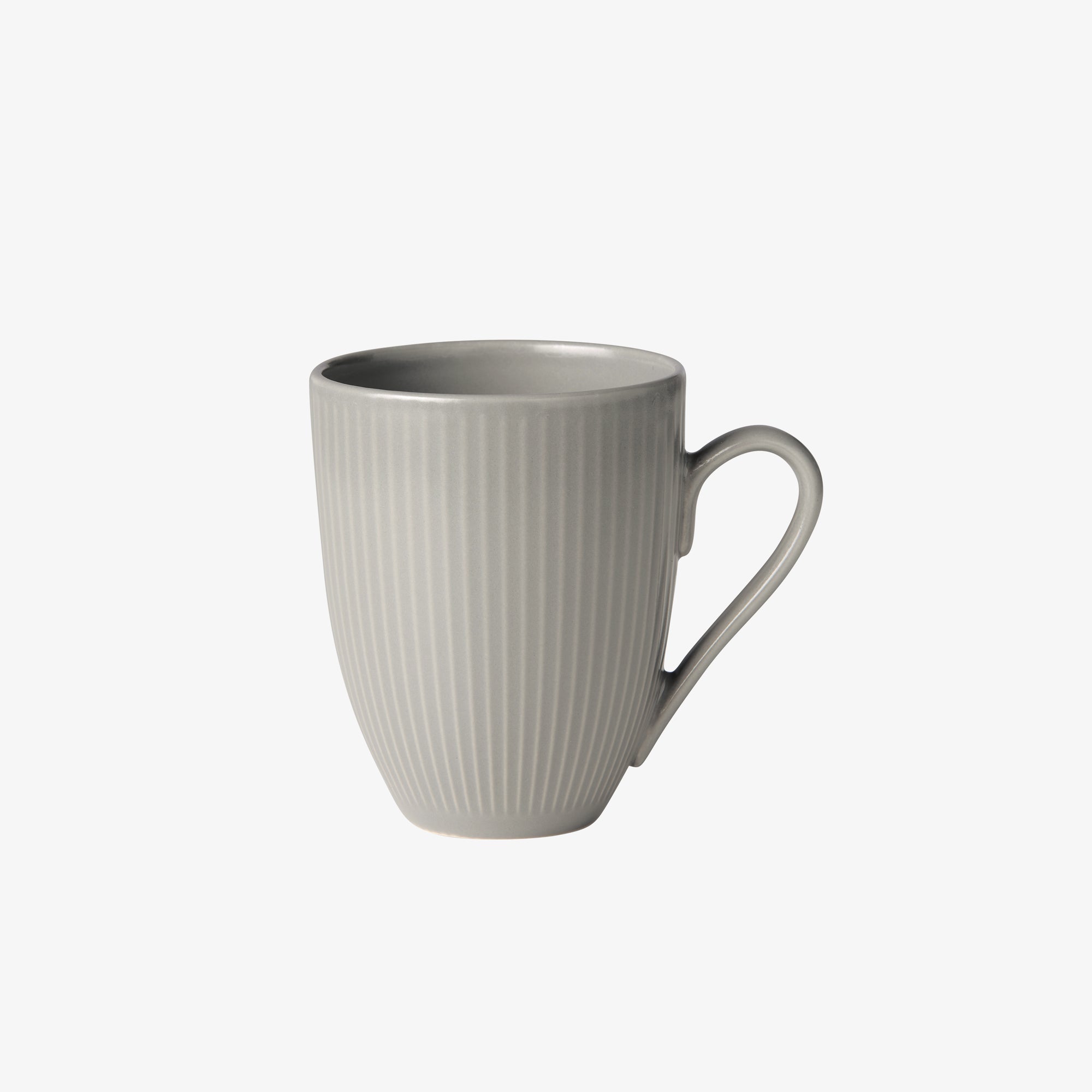 Groovy mug with handle | Grey