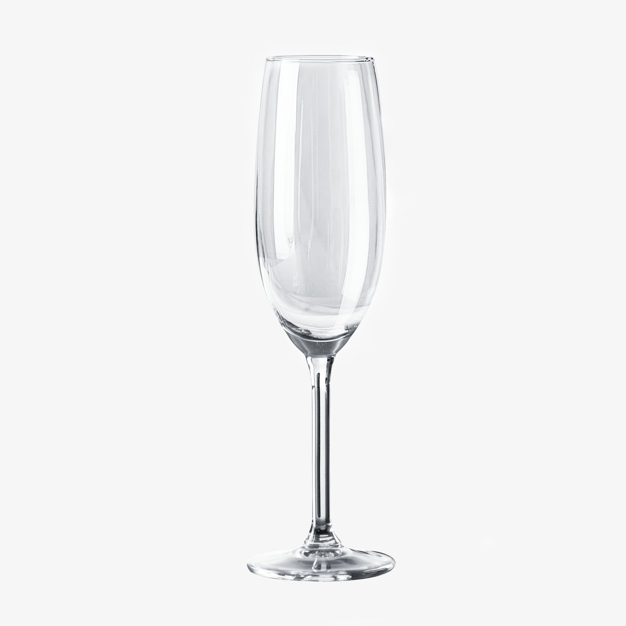 Gourmet champagne glasses | Clear