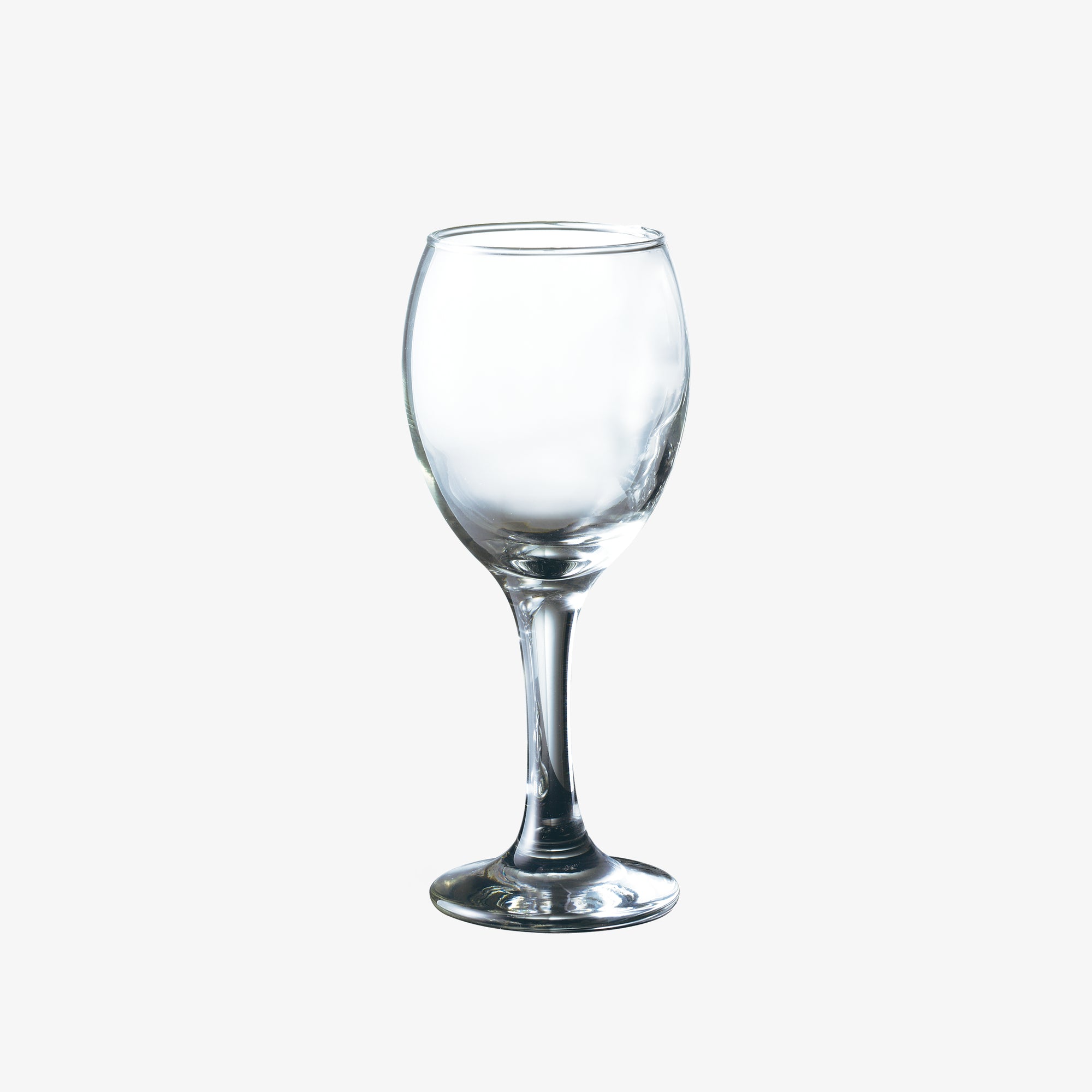Café white wine glasses | Clear