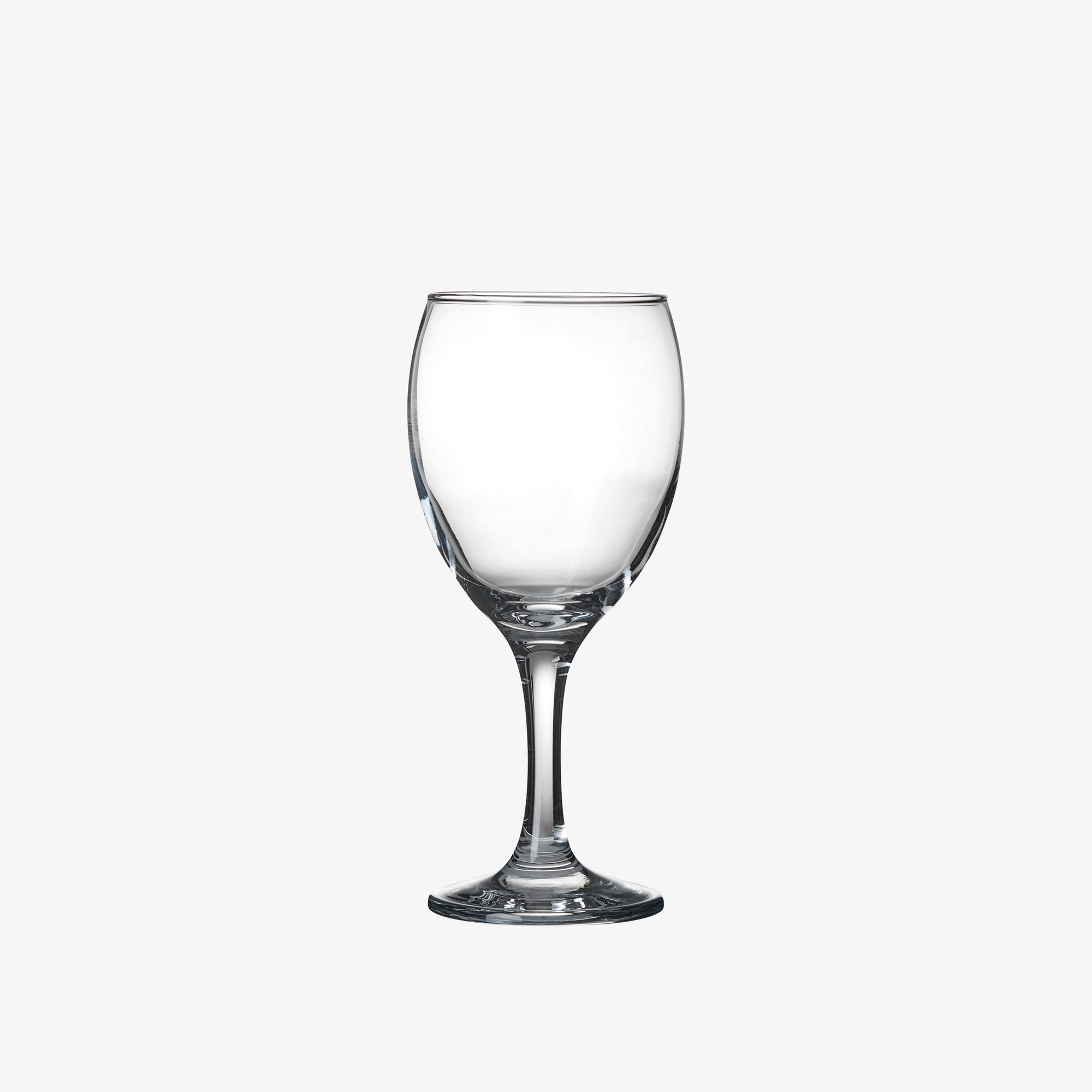 Café red wine glass | Clear
