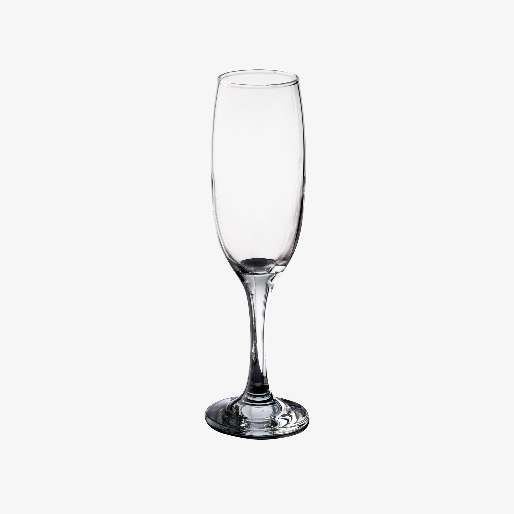 Café champagne glasses | Clear