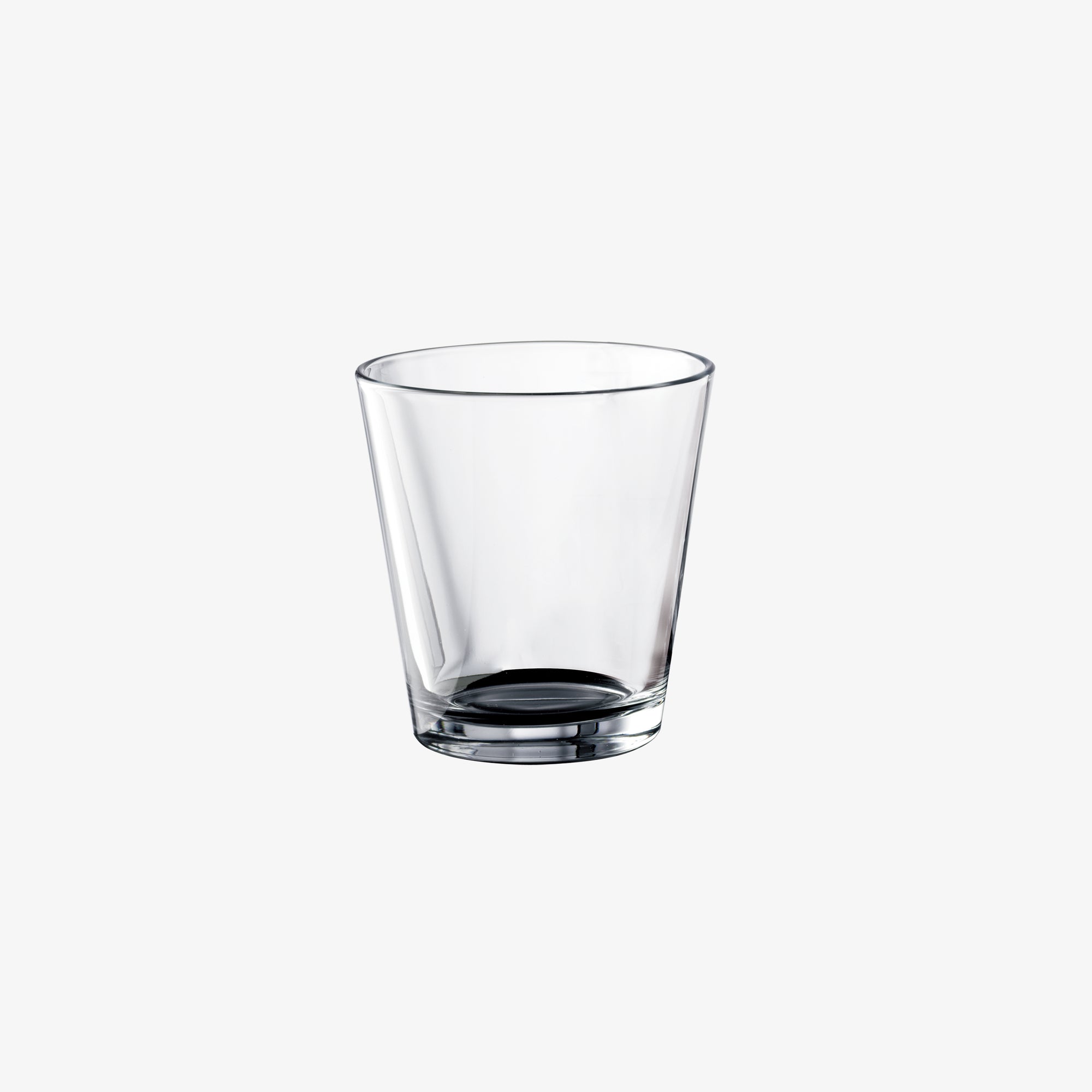 Café water glass low | Clear