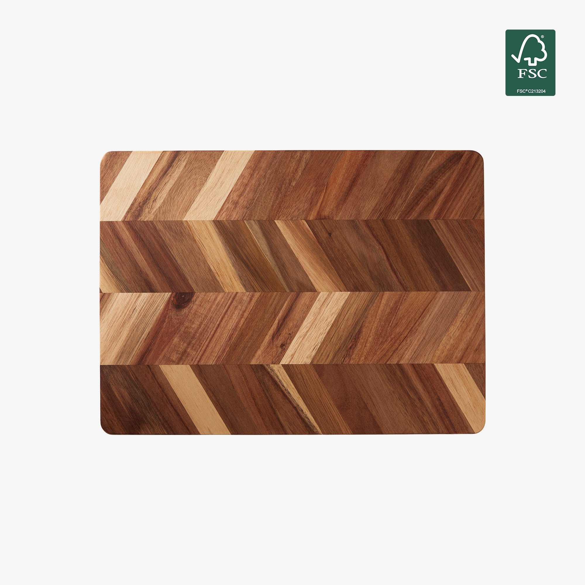 Acacia cutting board 38 cm | Natural